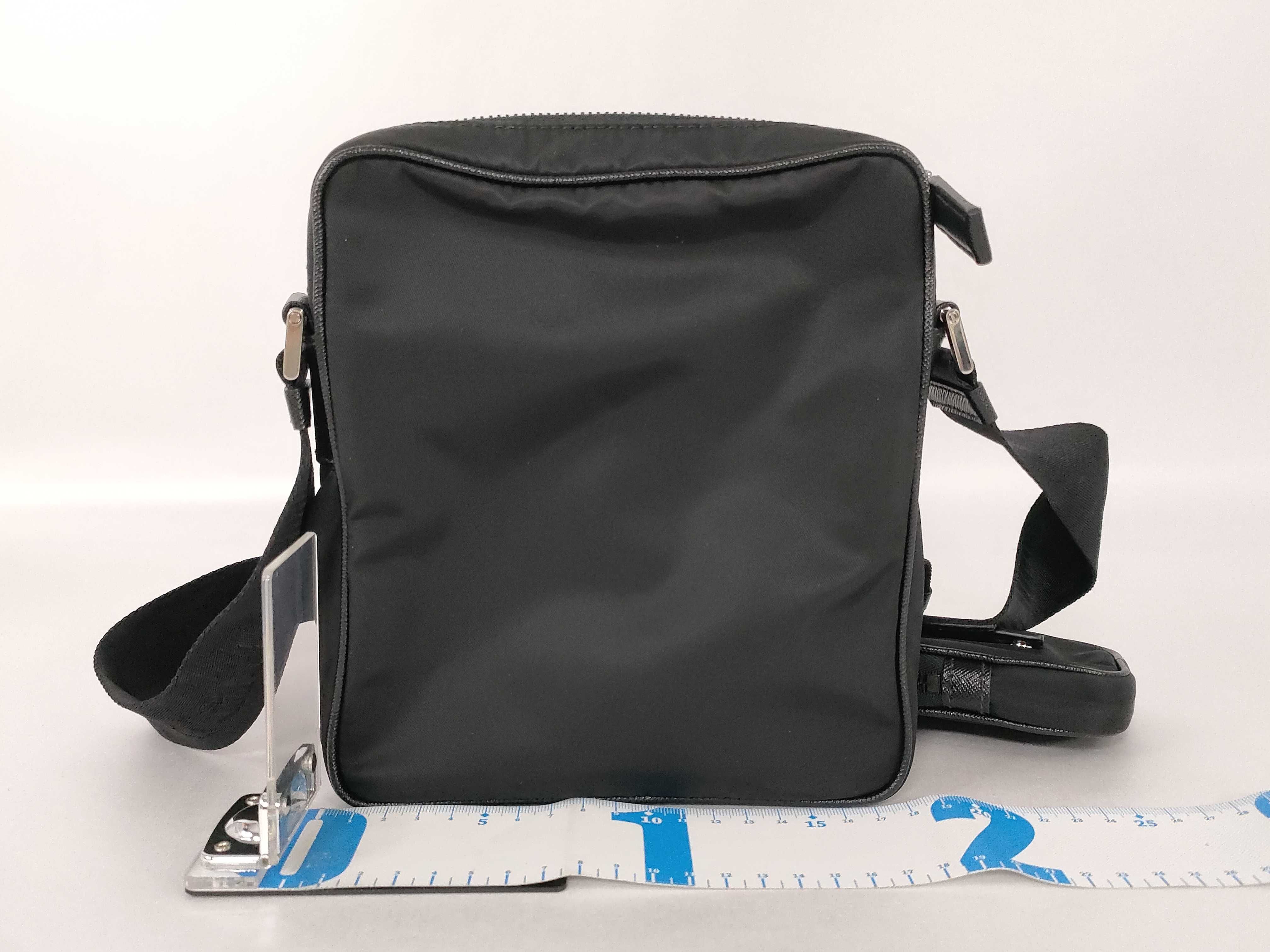 Nylon Shoulder Bag with Pouch 2VH112 — view 2