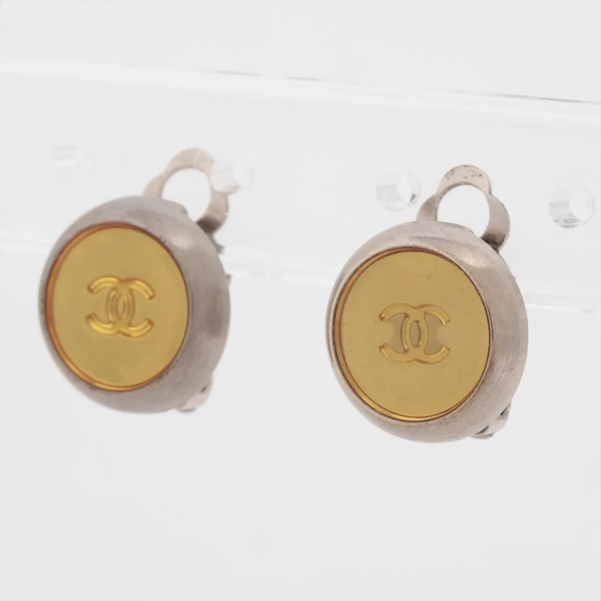 Cocomark 99A earrings (for both ears) Metal Gold x Silver — view 3