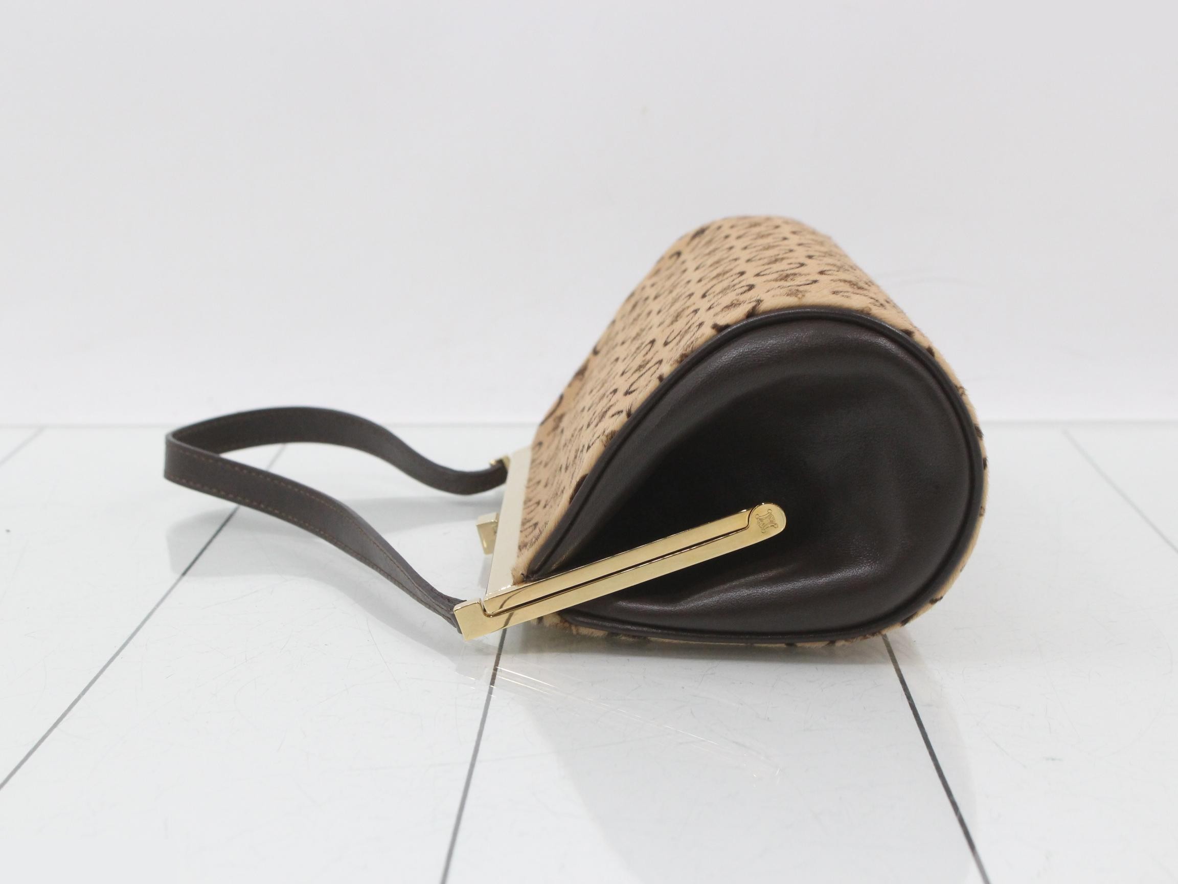 C Macadam Calf Hair One-Shoulder Bag — view 4
