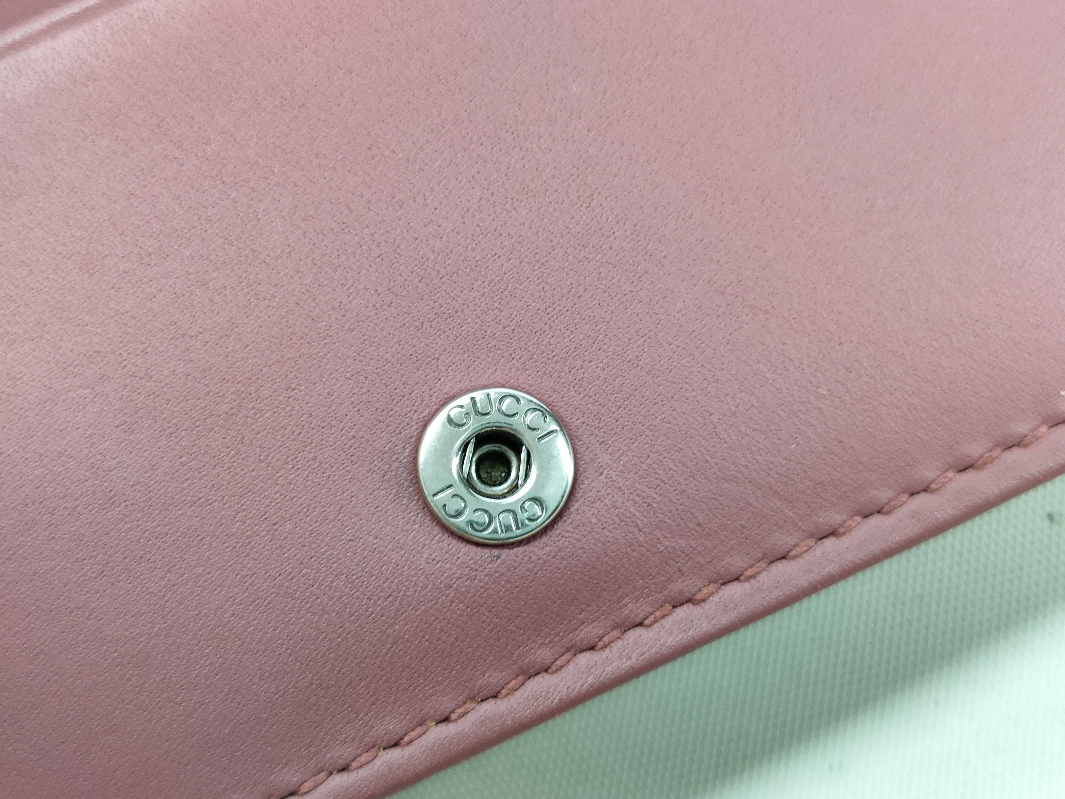 GG Supreme Gucci GG Blooms Compact Wallet — view 7