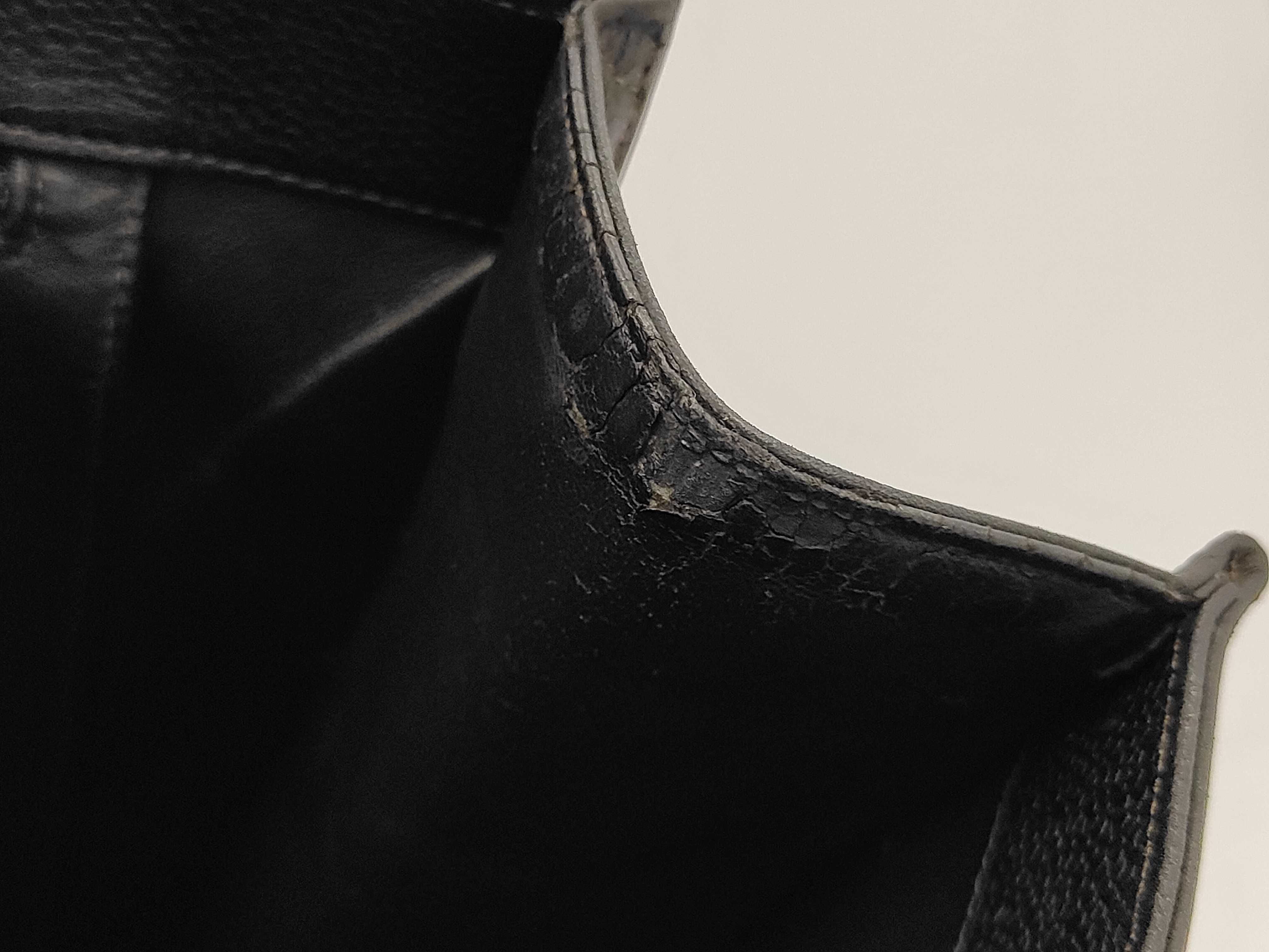 Caviar Skin Coco Mark Shoulder Tote Bag — view 12