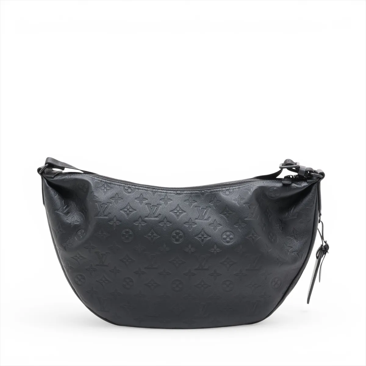 Monogram Shadow Hobo Hammock M12850 Black (RFID detected) — view 2