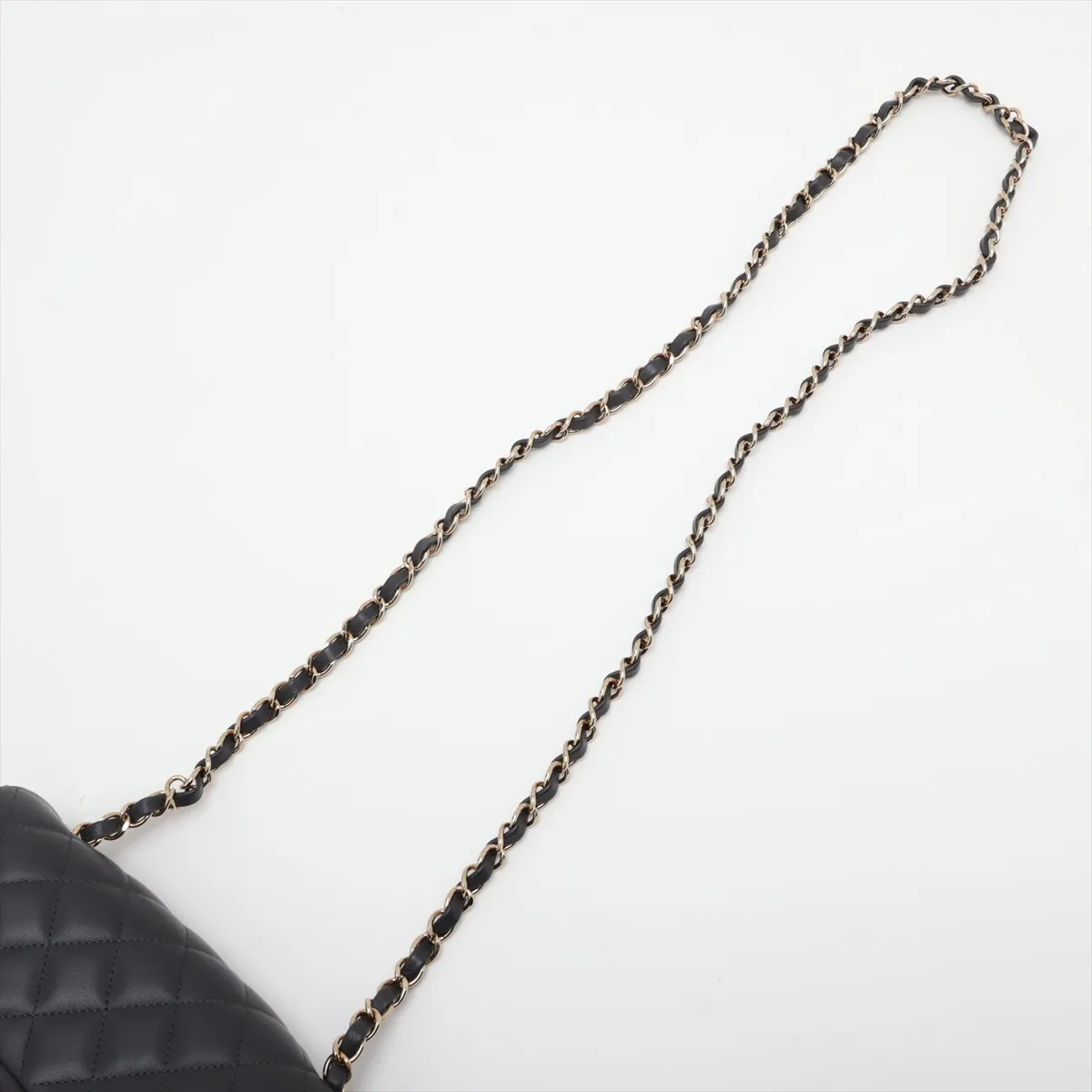[Individually packaged] Chanel Mini Matelassé 20 Lambskin Single Flap Single Chain Bag, Gray with Gold Hardware, NEEP0ELA Random Plate, A69900 — view 5