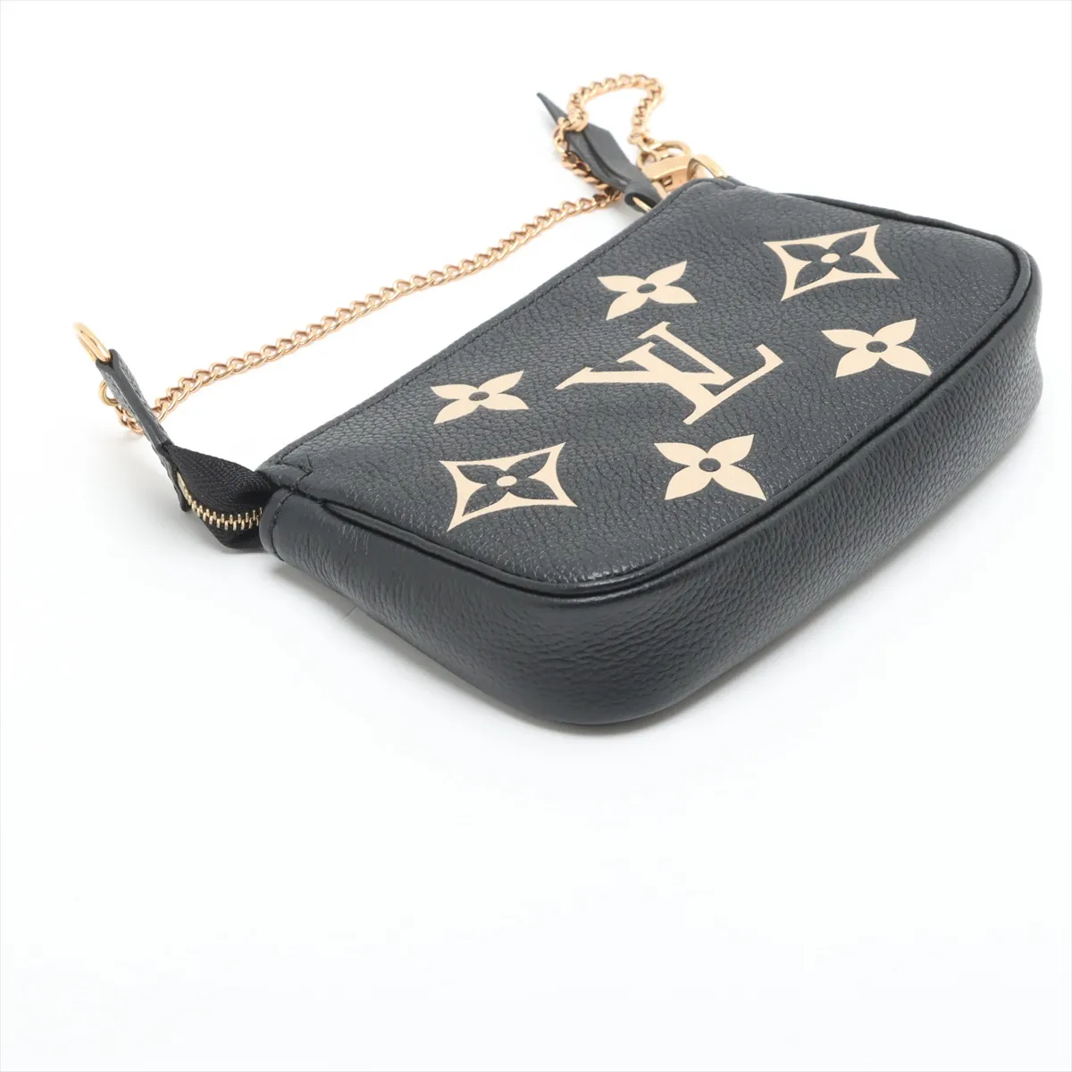 Monogram Empreinte Mini Pochette Accessoires M80732 Black (RFID detected) — view 4