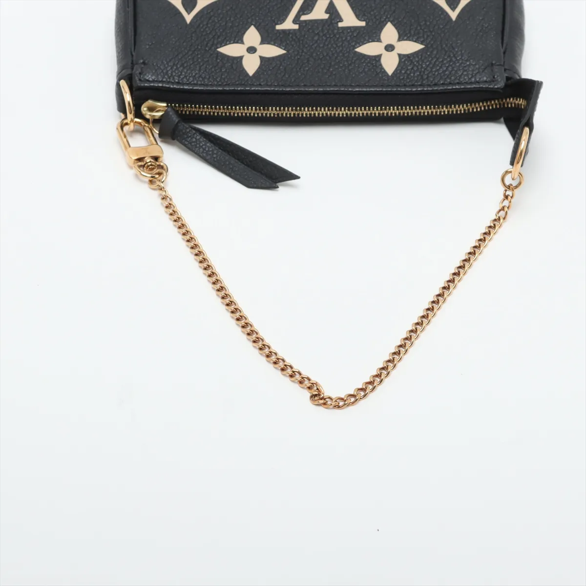 Monogram Empreinte Mini Pochette Accessoires M80732 Black (RFID detected) — view 5