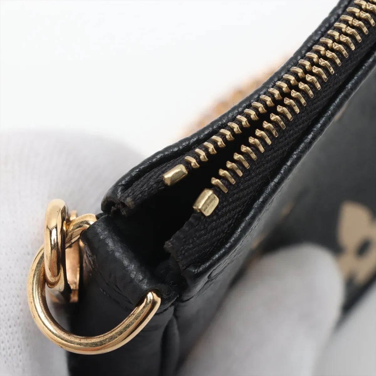Monogram Empreinte Mini Pochette Accessoires M80732 Black (RFID detected) — view 10