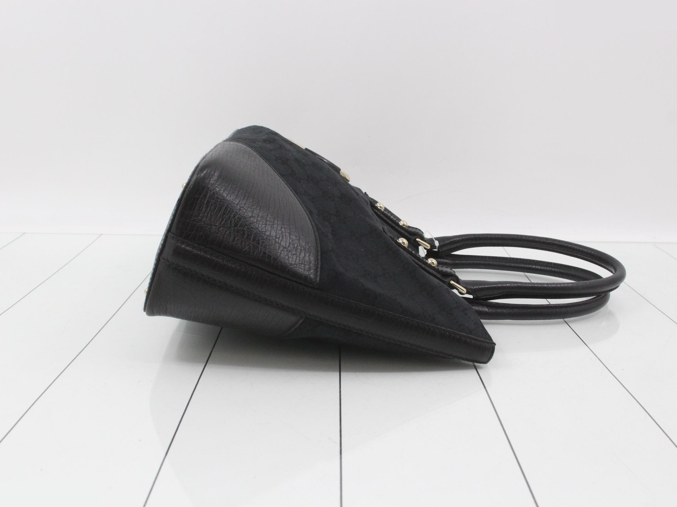 GG Canvas Horsebit Sherry Handbag — view 3