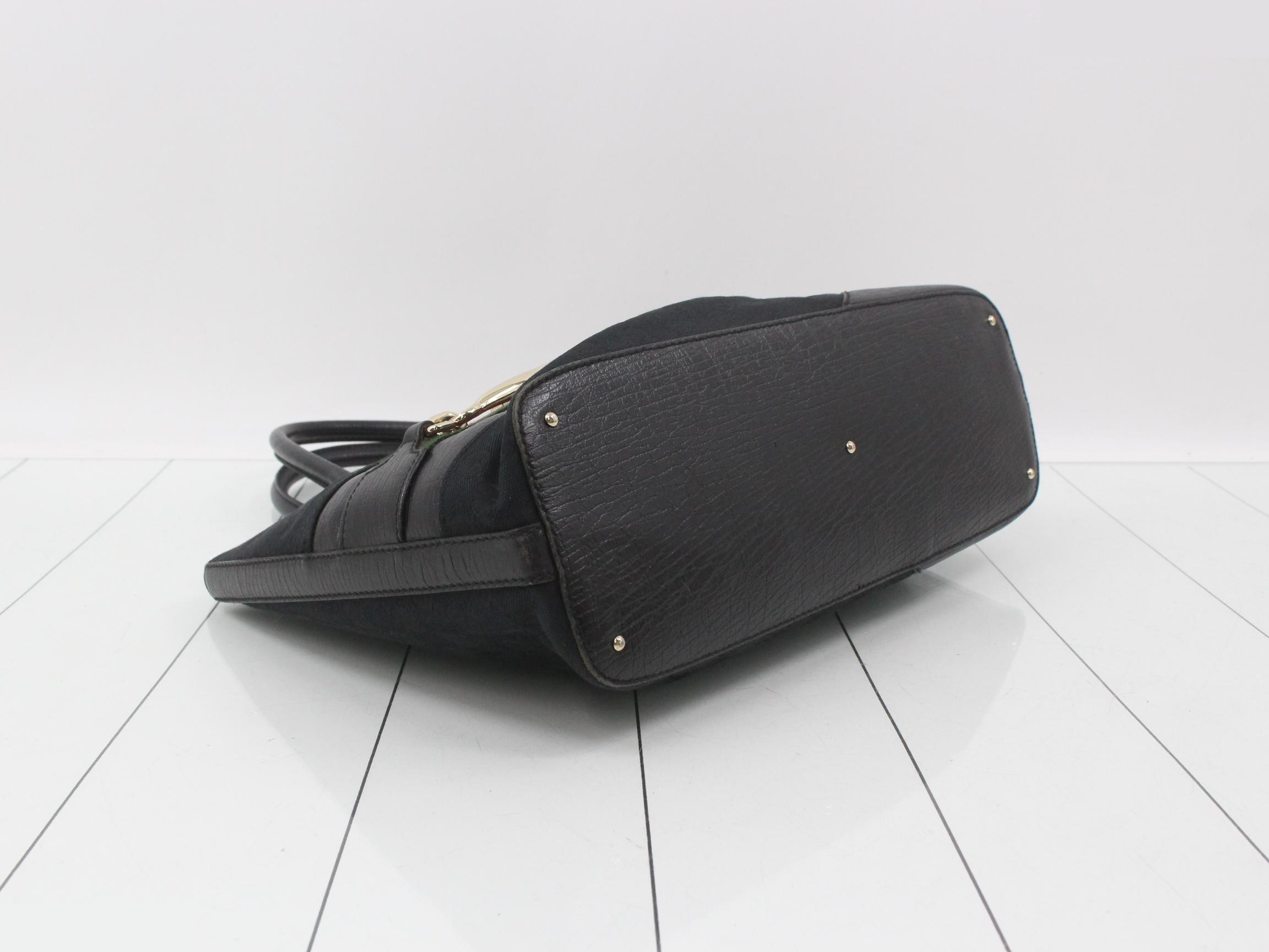 GG Canvas Horsebit Sherry Handbag — view 5