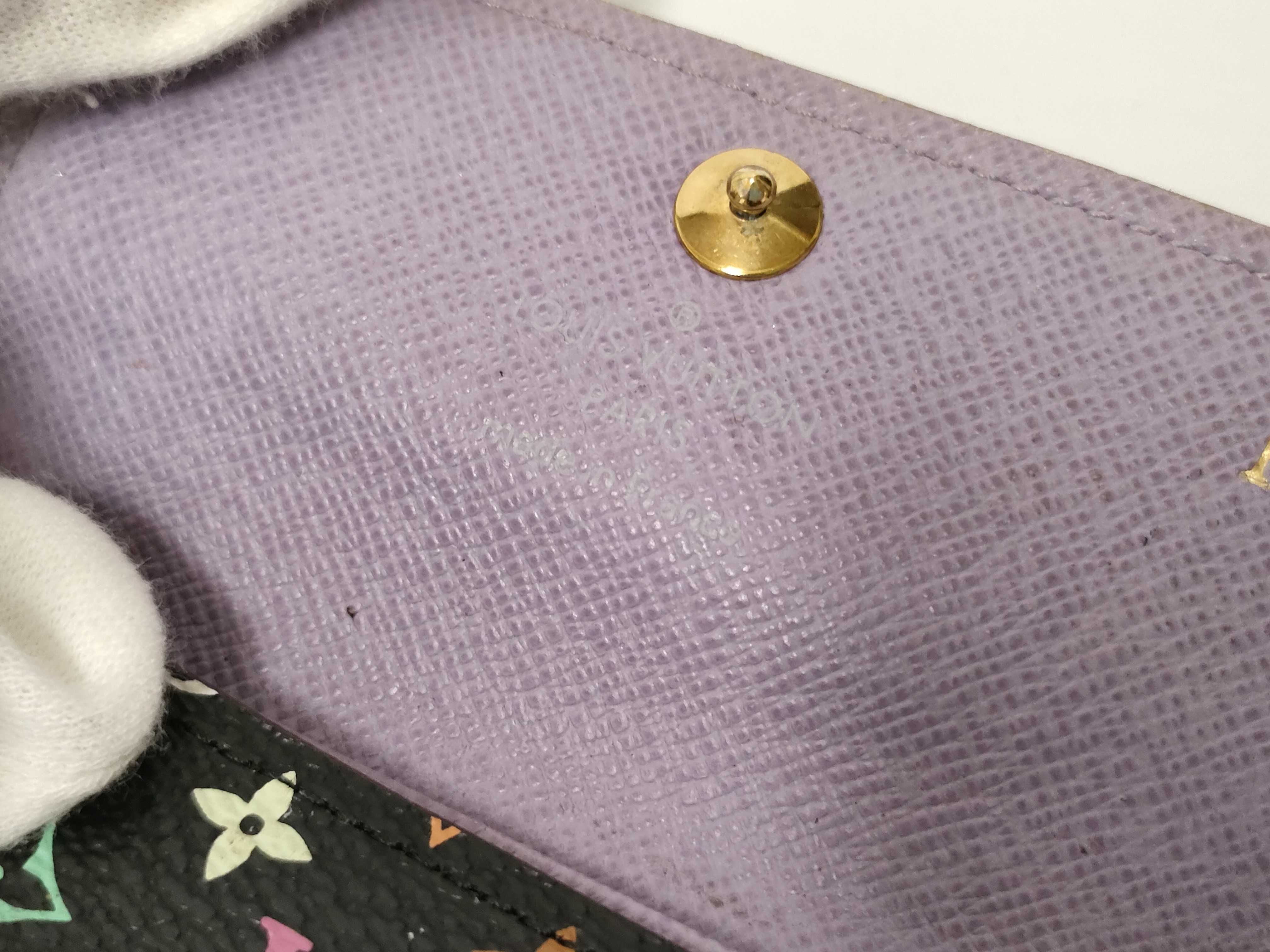 Monogram Multicolor Louis Vuitton Monogram Multicolor Multicles 4 Noir CT1102 M60044 Key Case — view 9