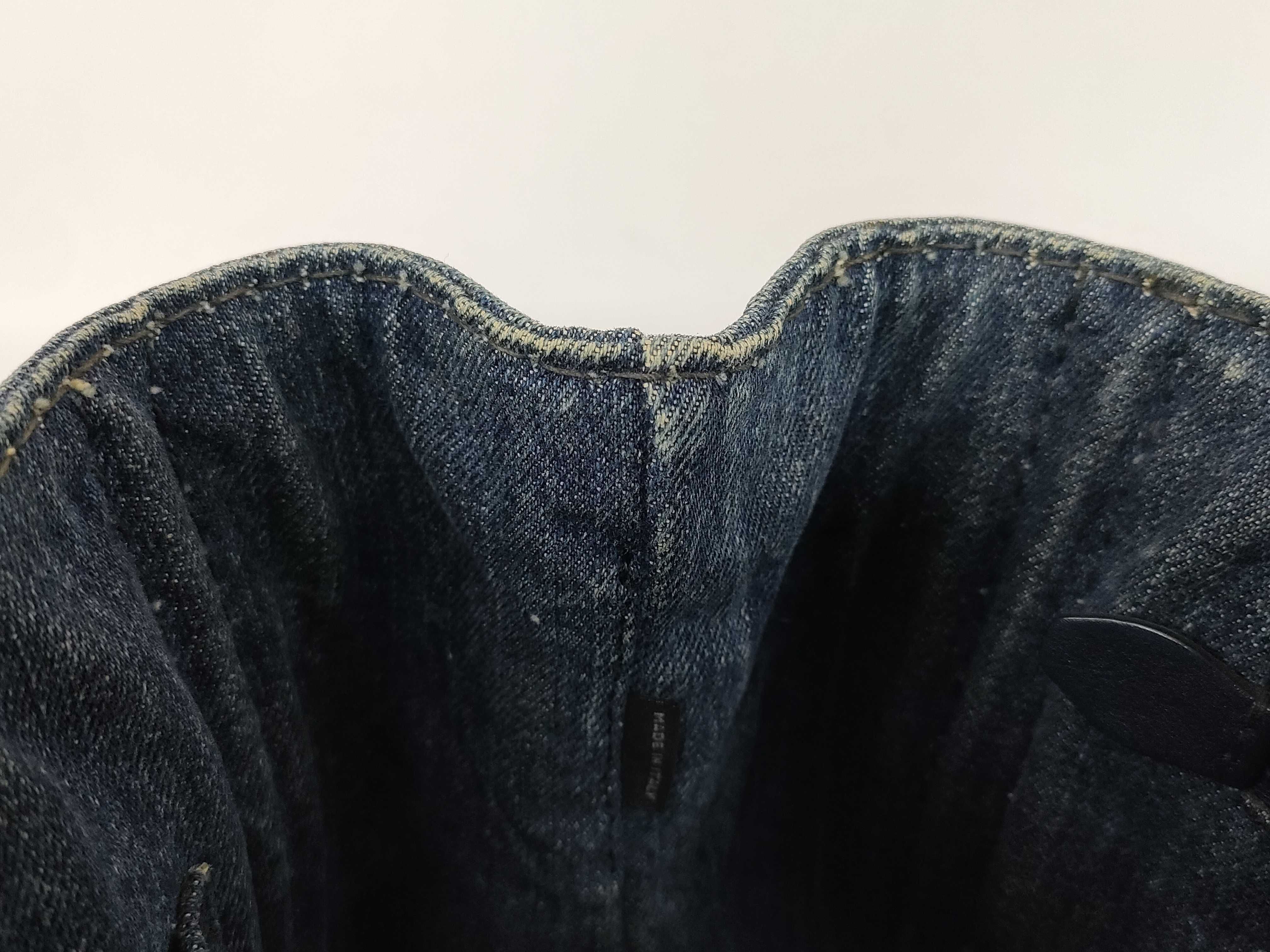 Canapa Denim Handbag Navy Tote Bag — view 9