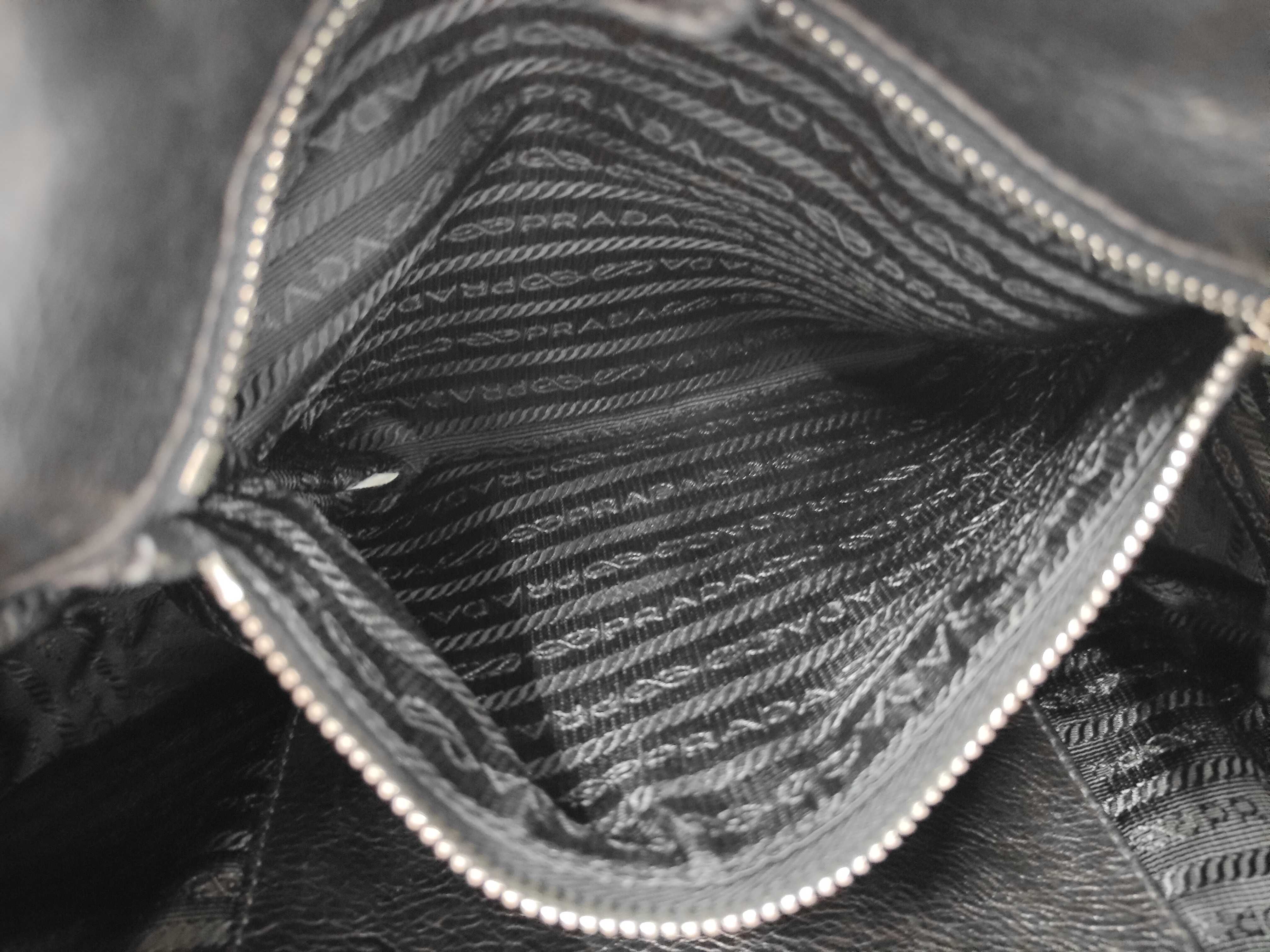Soft Calfskin Leather Shirred Shoulder Bag (Handbag) — view 9