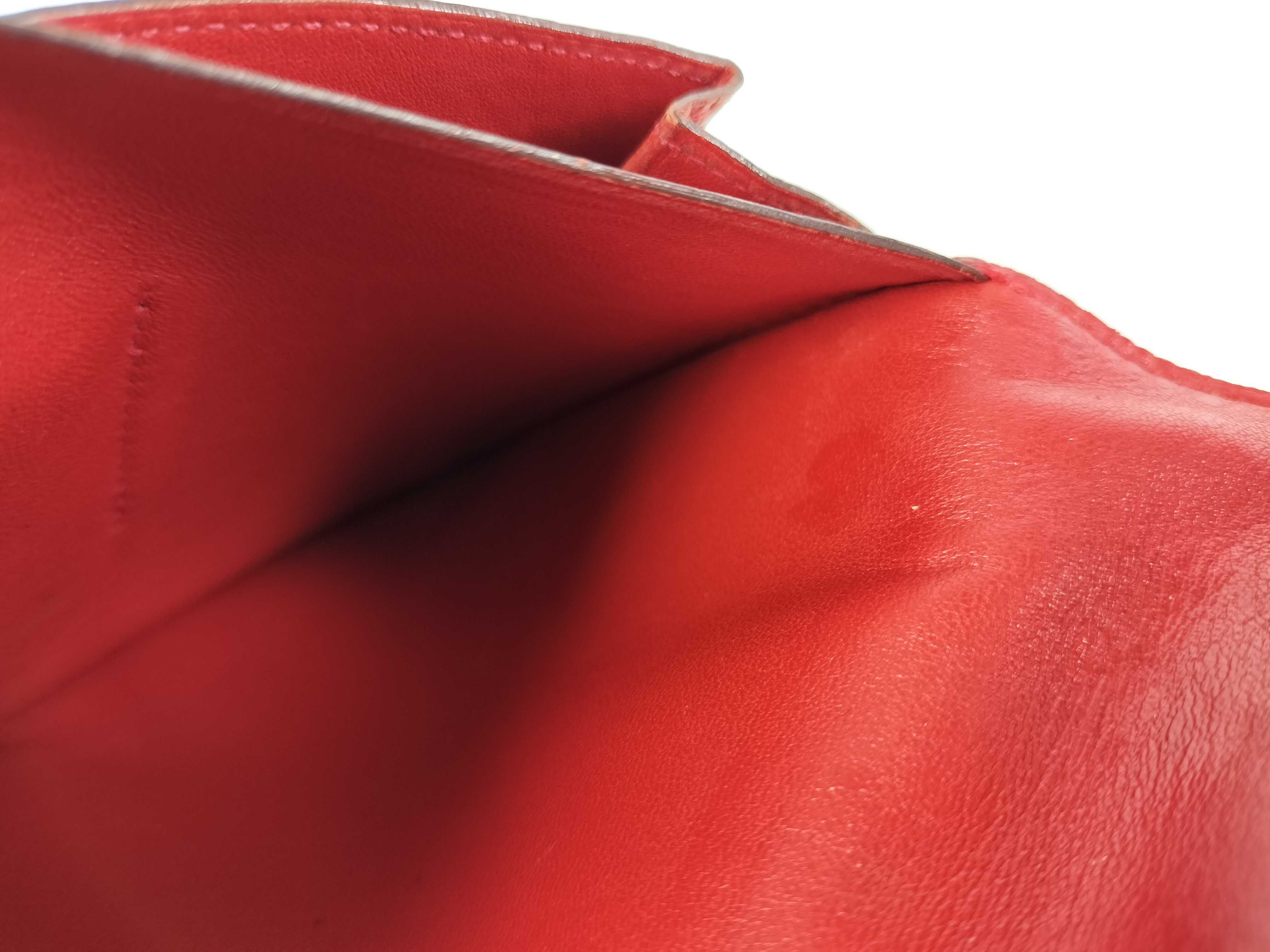 Dogon X stamp Dogon Duo GM Swift long wallet Red — view 11