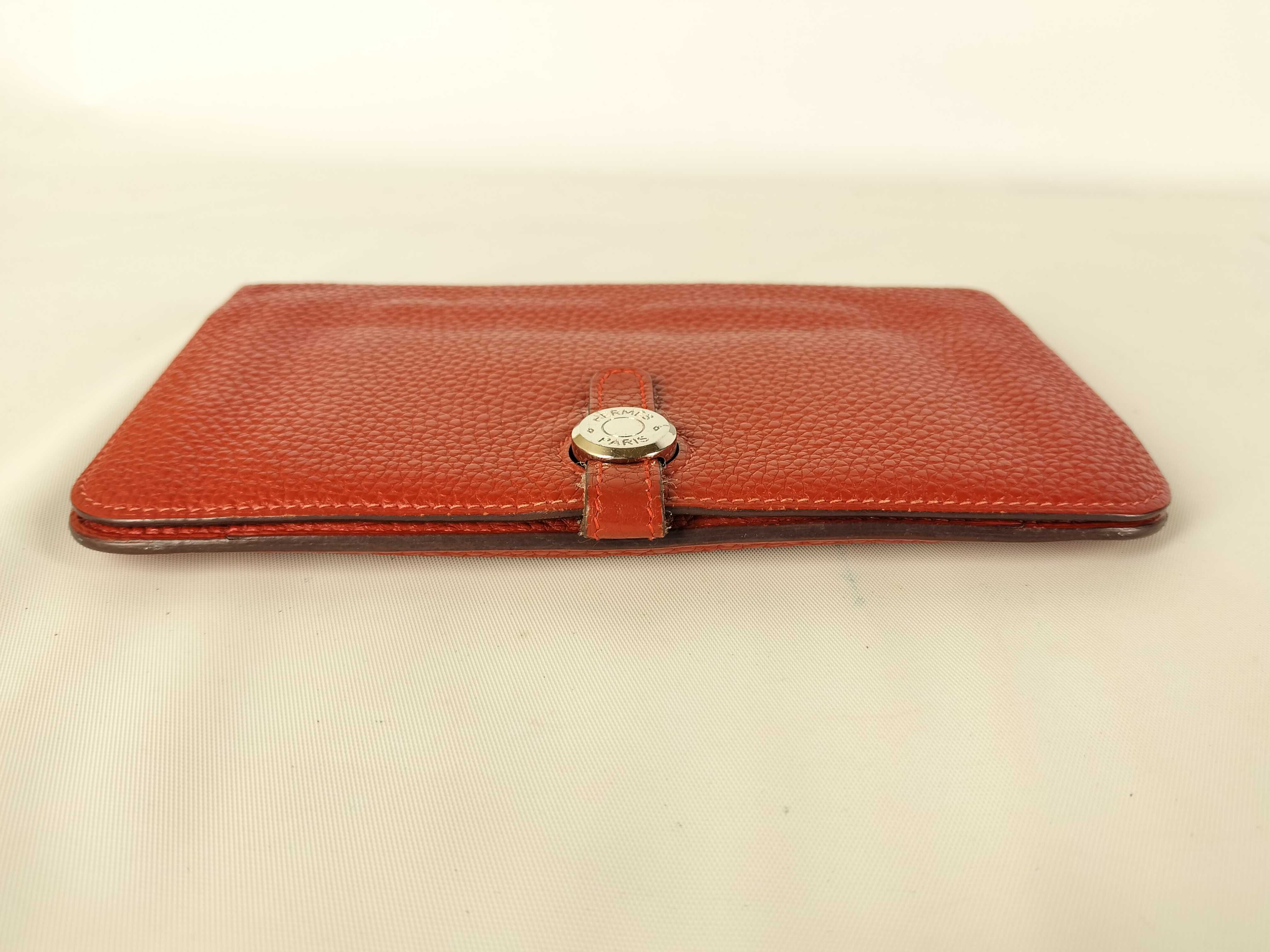 Dogon X stamp Dogon Duo GM Swift long wallet Red — view 5