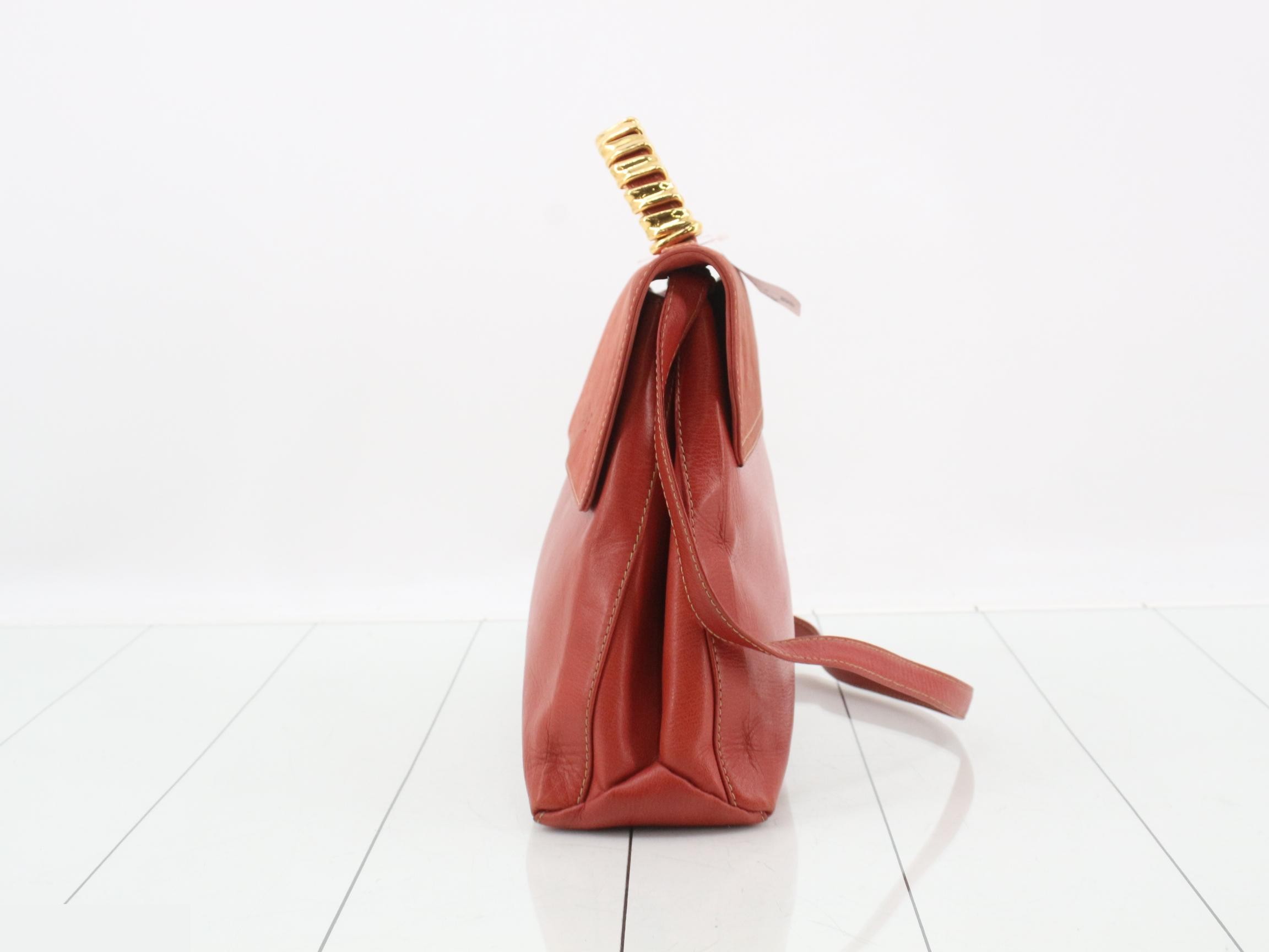 2-Way Leather Velázquez Shoulder Handbag — view 3