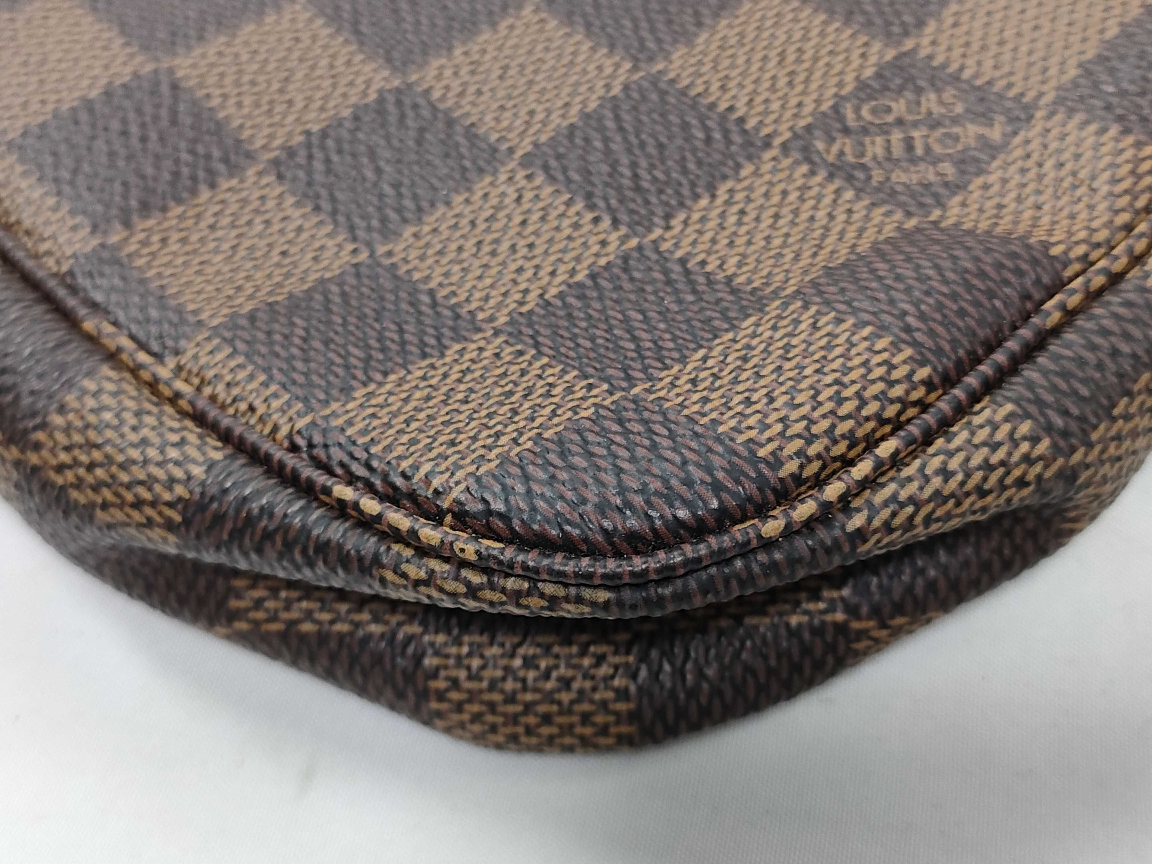 Damier Pochette Accessoires N51985 CA4160 Brown Pouch — view 4
