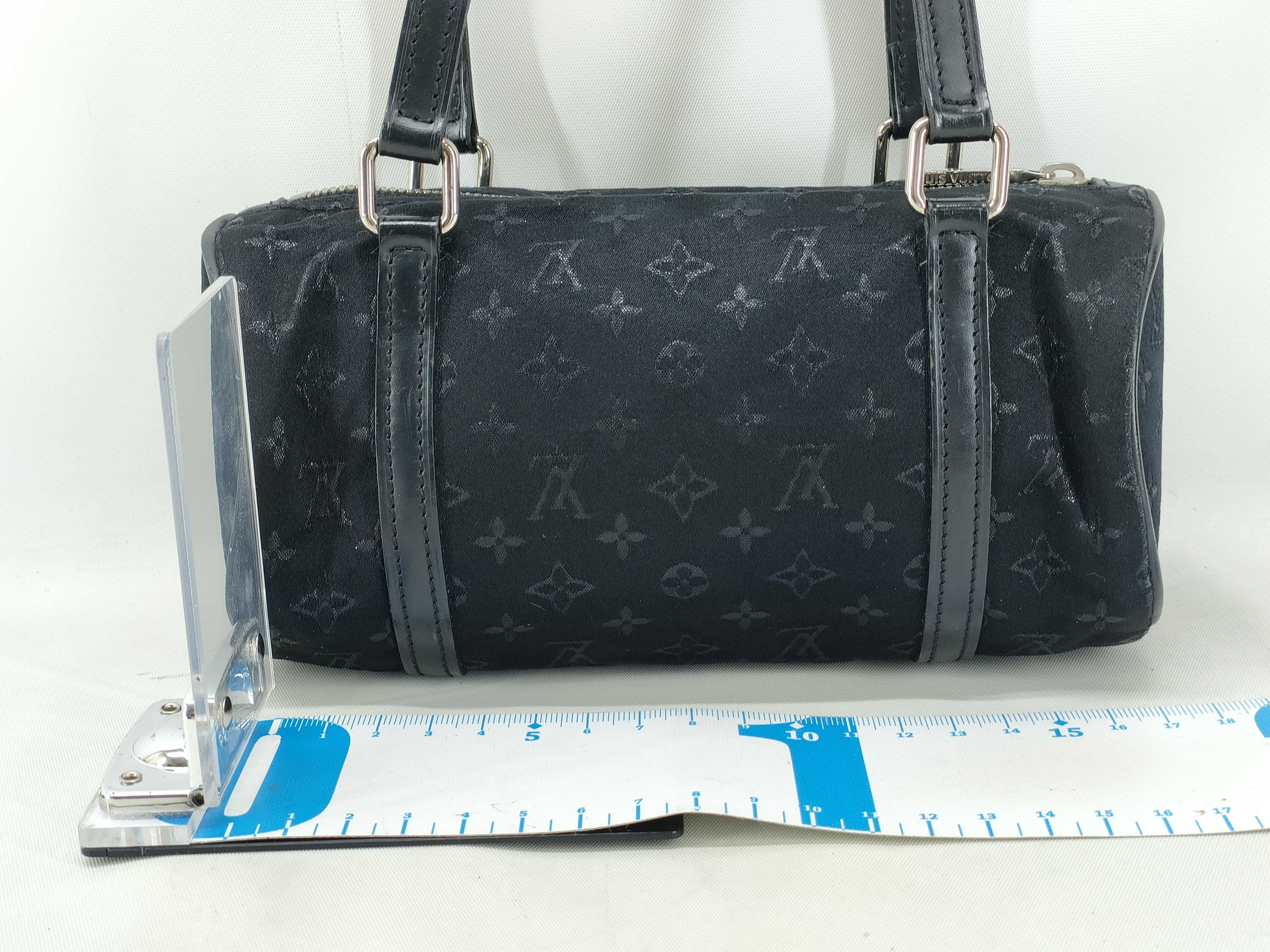 Monogram Satin Little Papillon M92352 Handbag — view 2