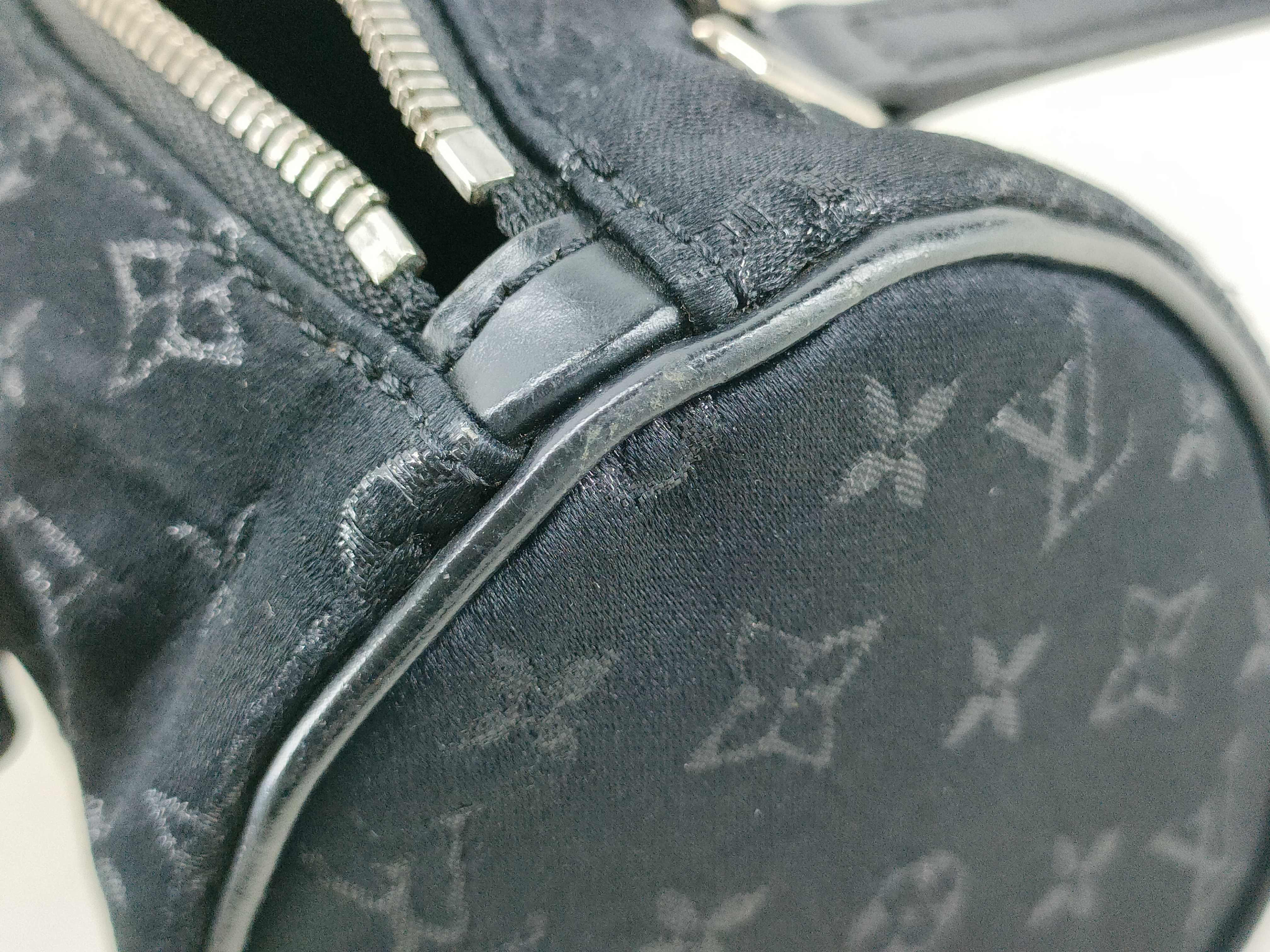Monogram Satin Little Papillon M92352 Handbag — view 12
