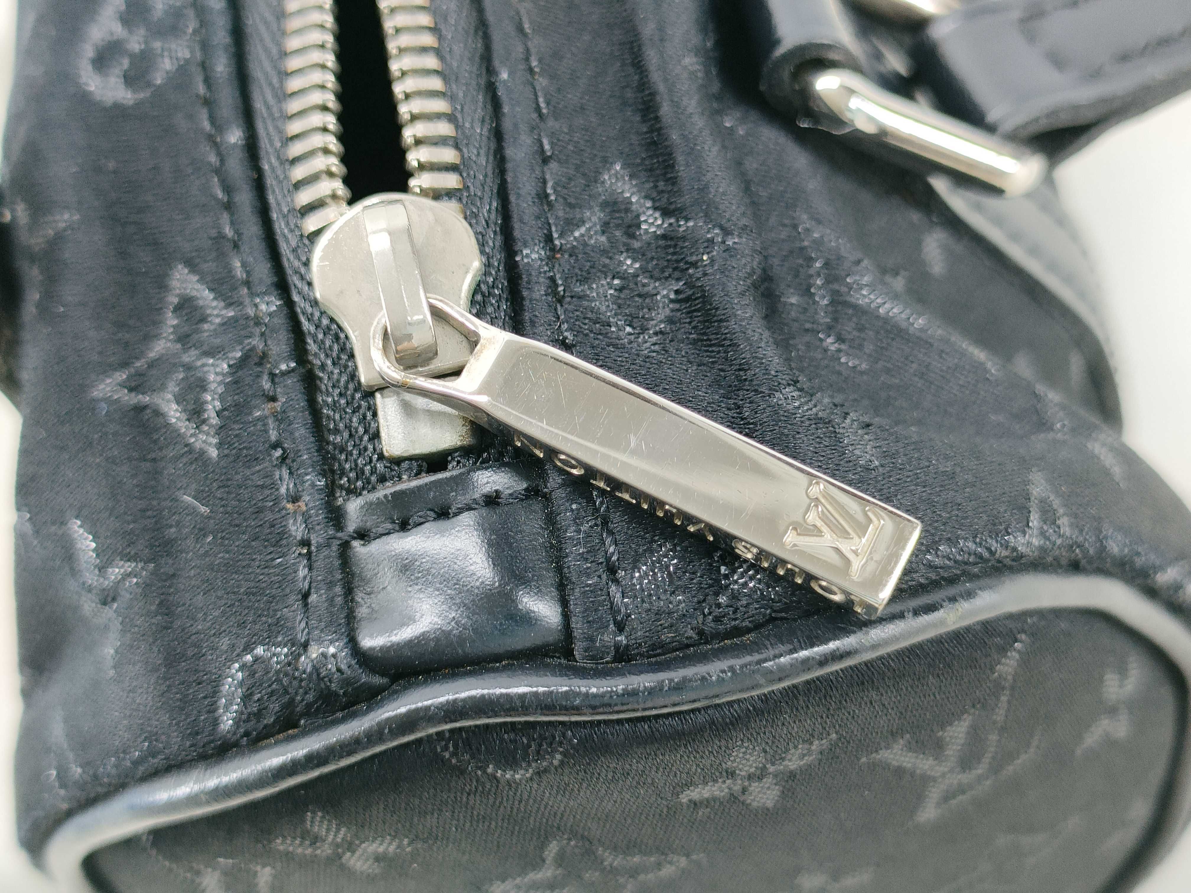 Monogram Satin Little Papillon M92352 Handbag — view 13