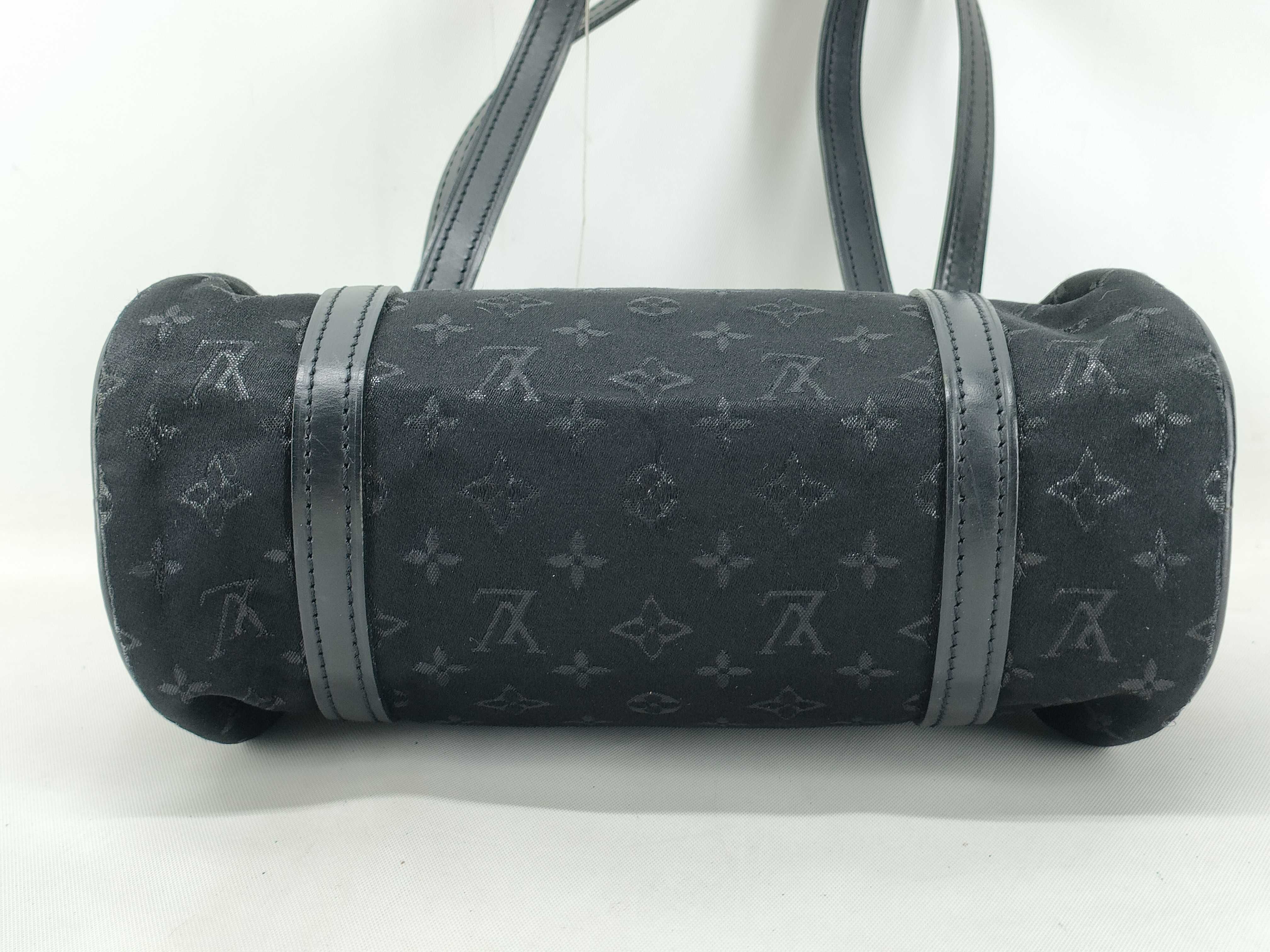 Monogram Satin Little Papillon M92352 Handbag — view 3