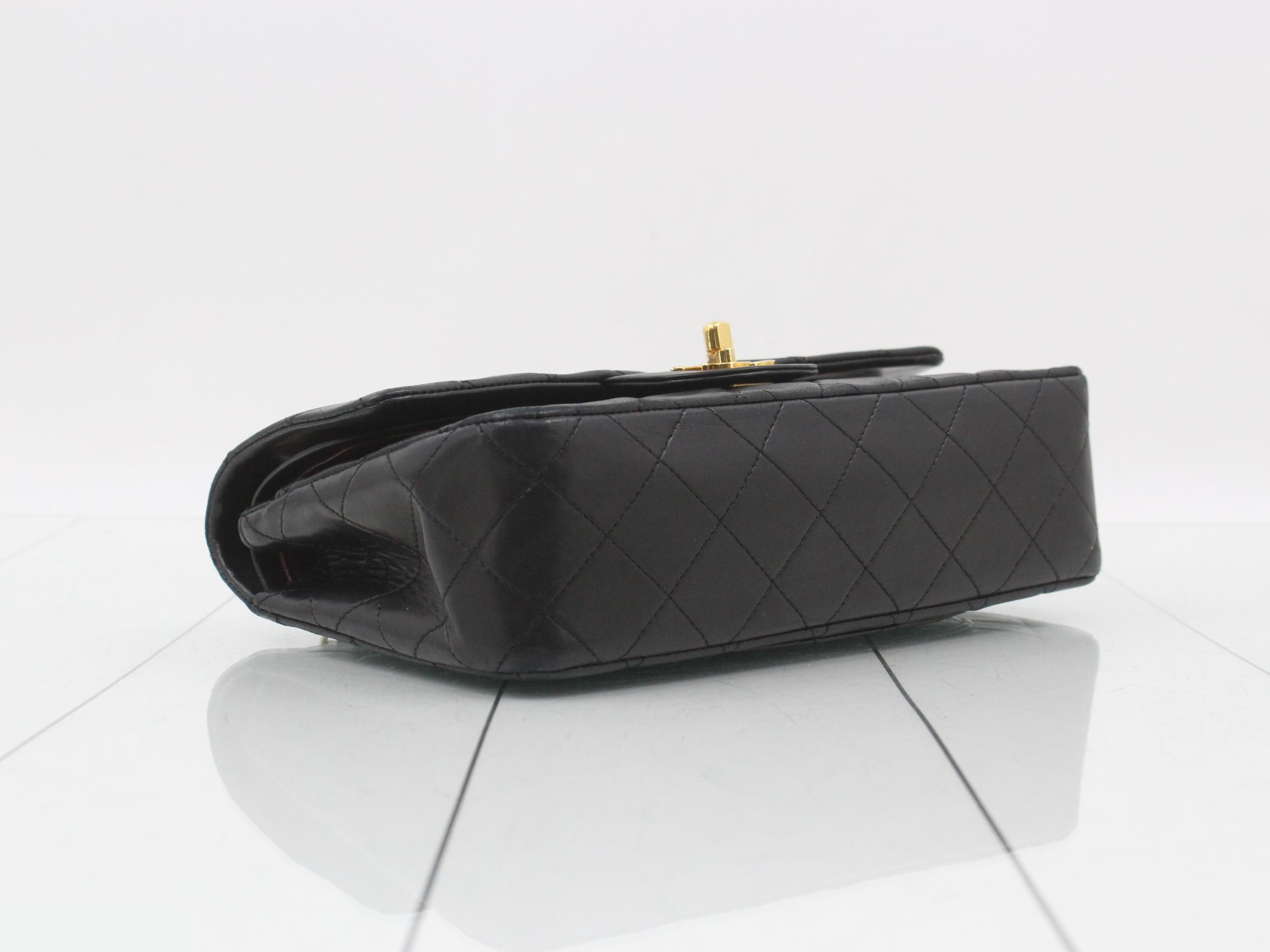 Matelassé Double Flap Chain Shoulder Bag — view 5