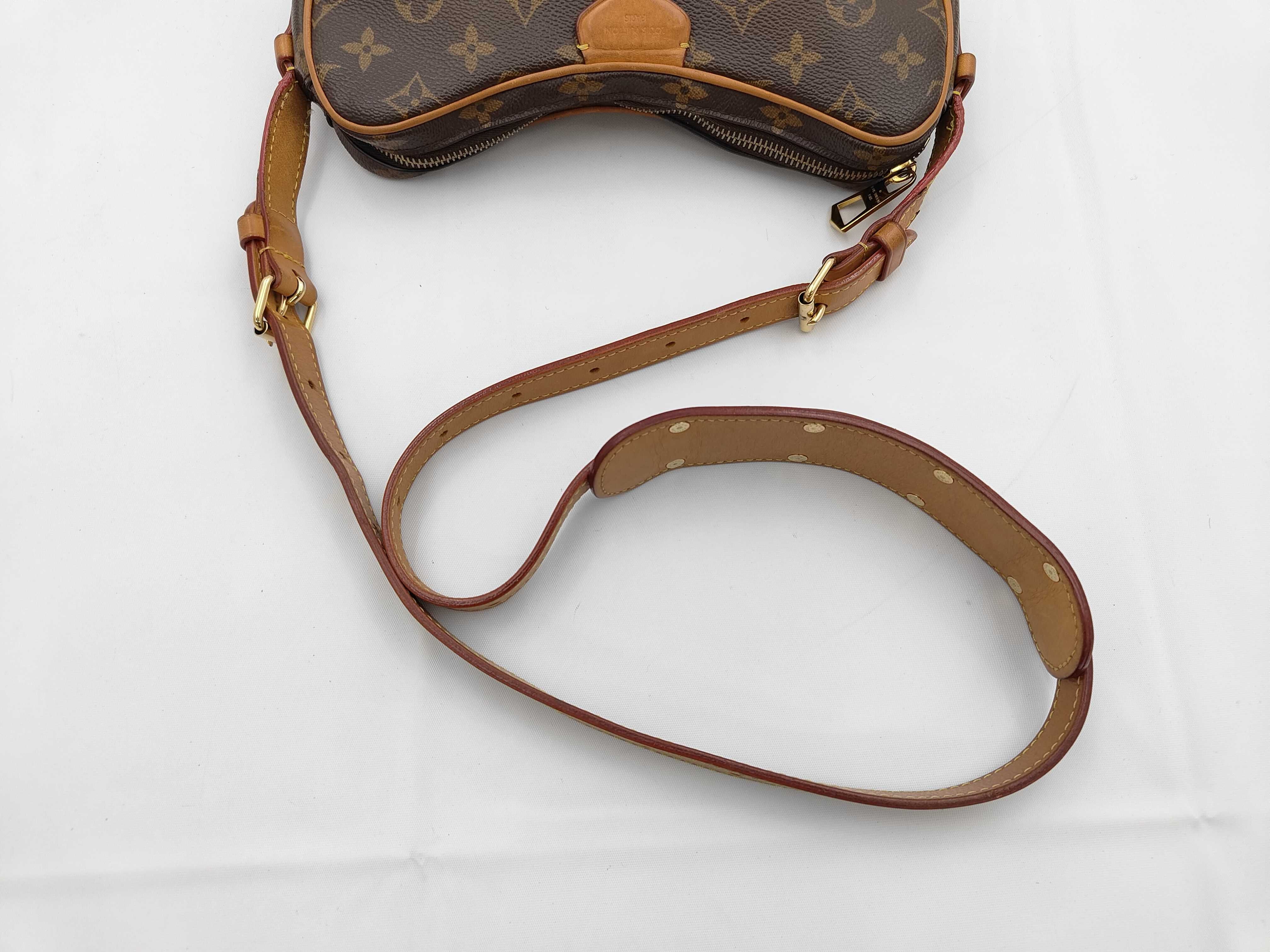 Monogram Croissant Shoulder Bag (Mother and Child Bag Set) — view 3