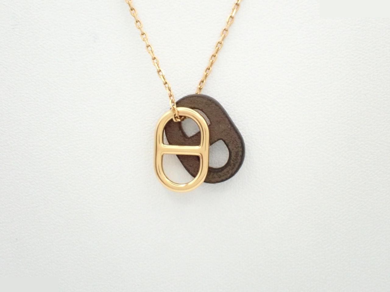 Necklace, "Chaine d'Ancre" design, chain approximately 51 cm.