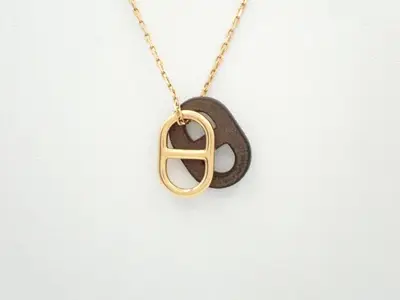 Necklace, "Chaine d'Ancre" design, chain approximately 51 cm.