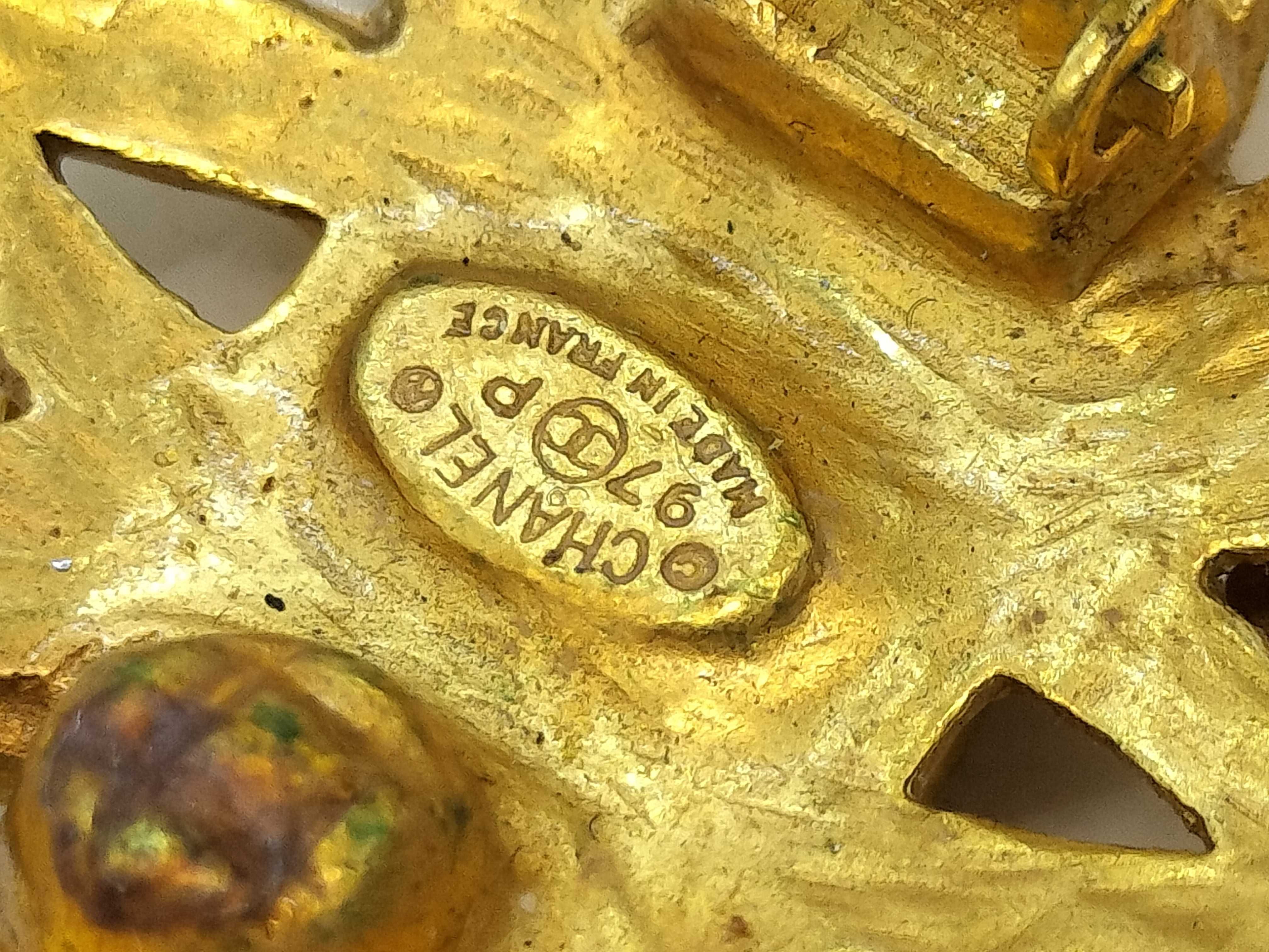 97P Coco Gold Earrings — view 3
