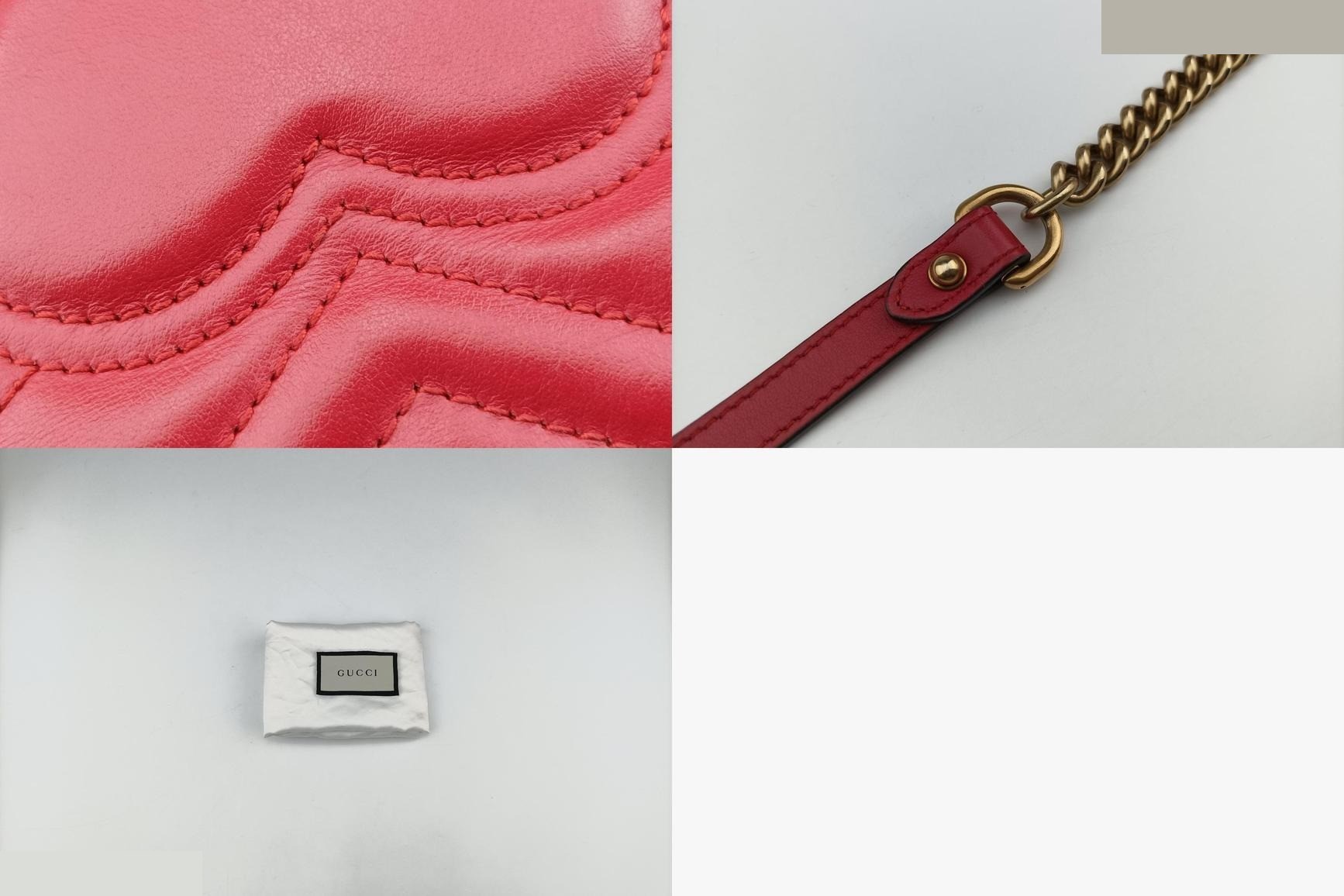 GG Marmont Leather Red — view 11