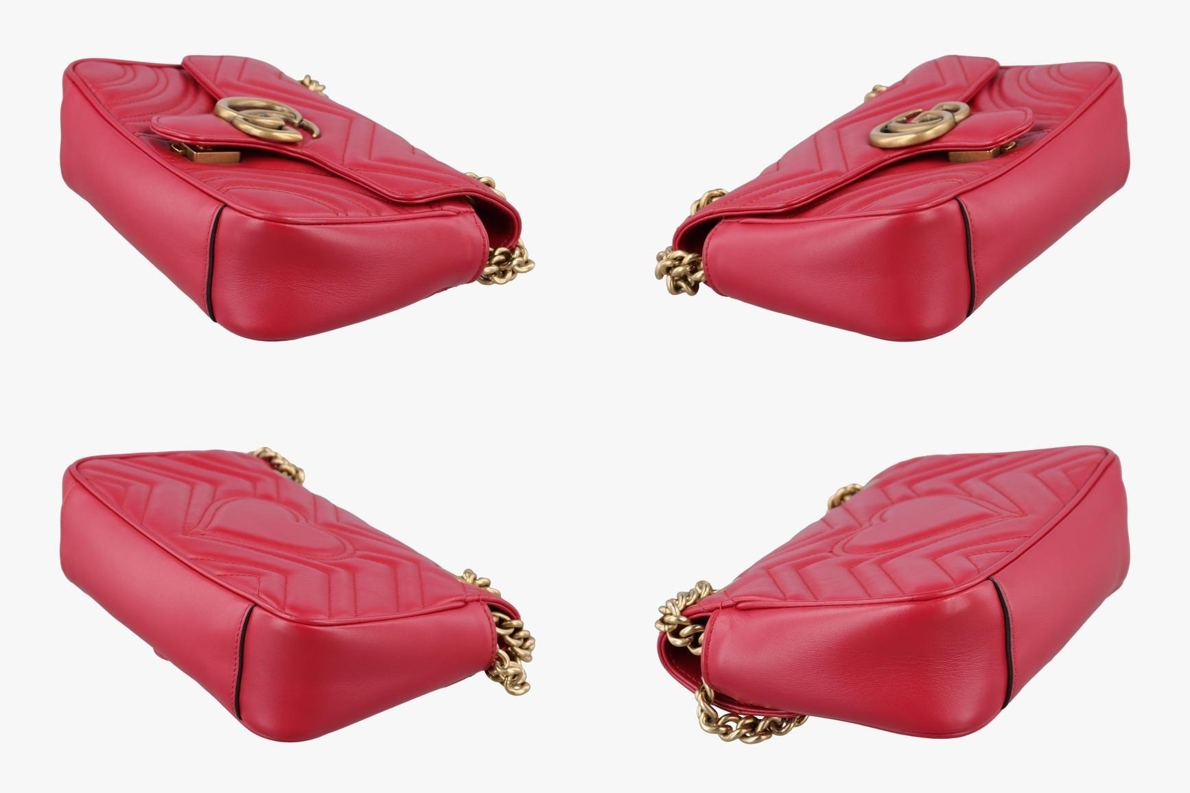 GG Marmont Leather Red — view 4