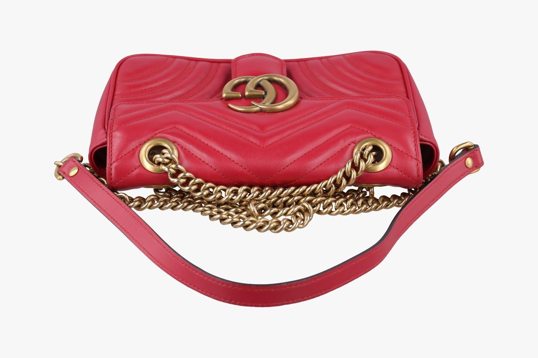 GG Marmont Leather Red — view 5