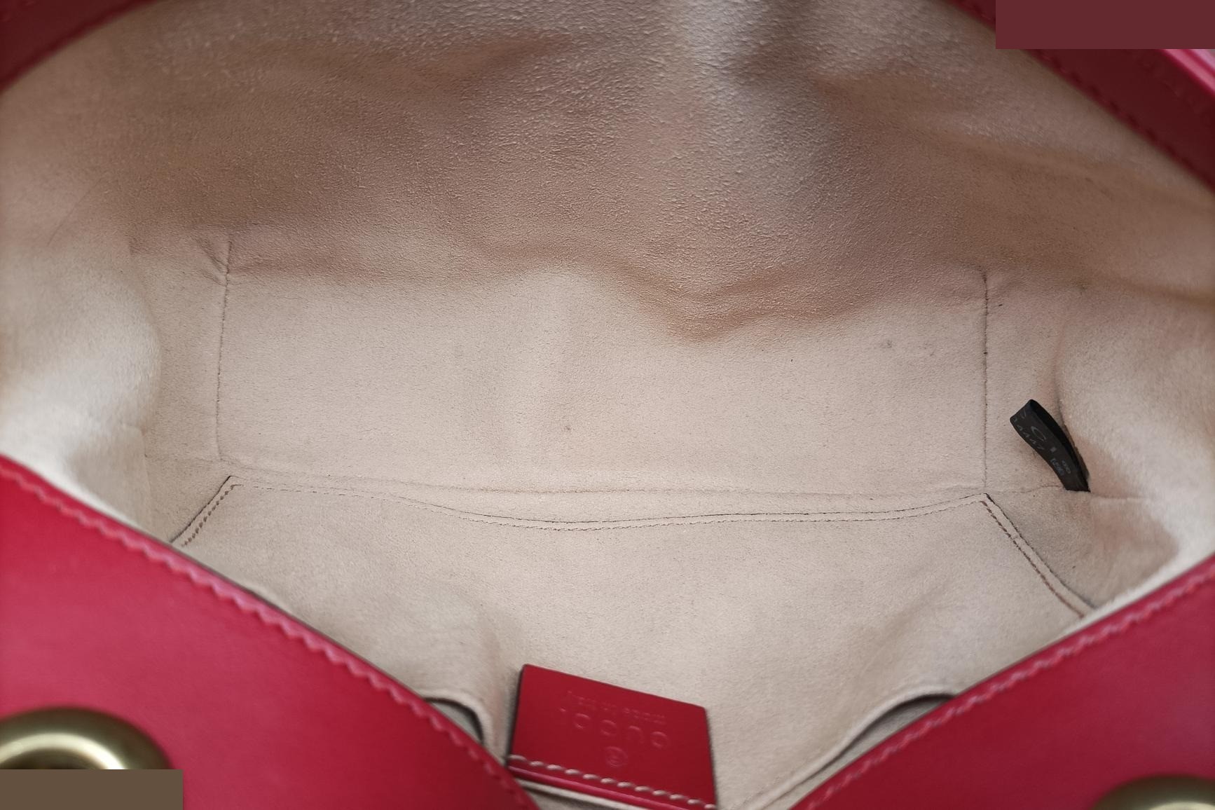 GG Marmont Leather Red — view 6