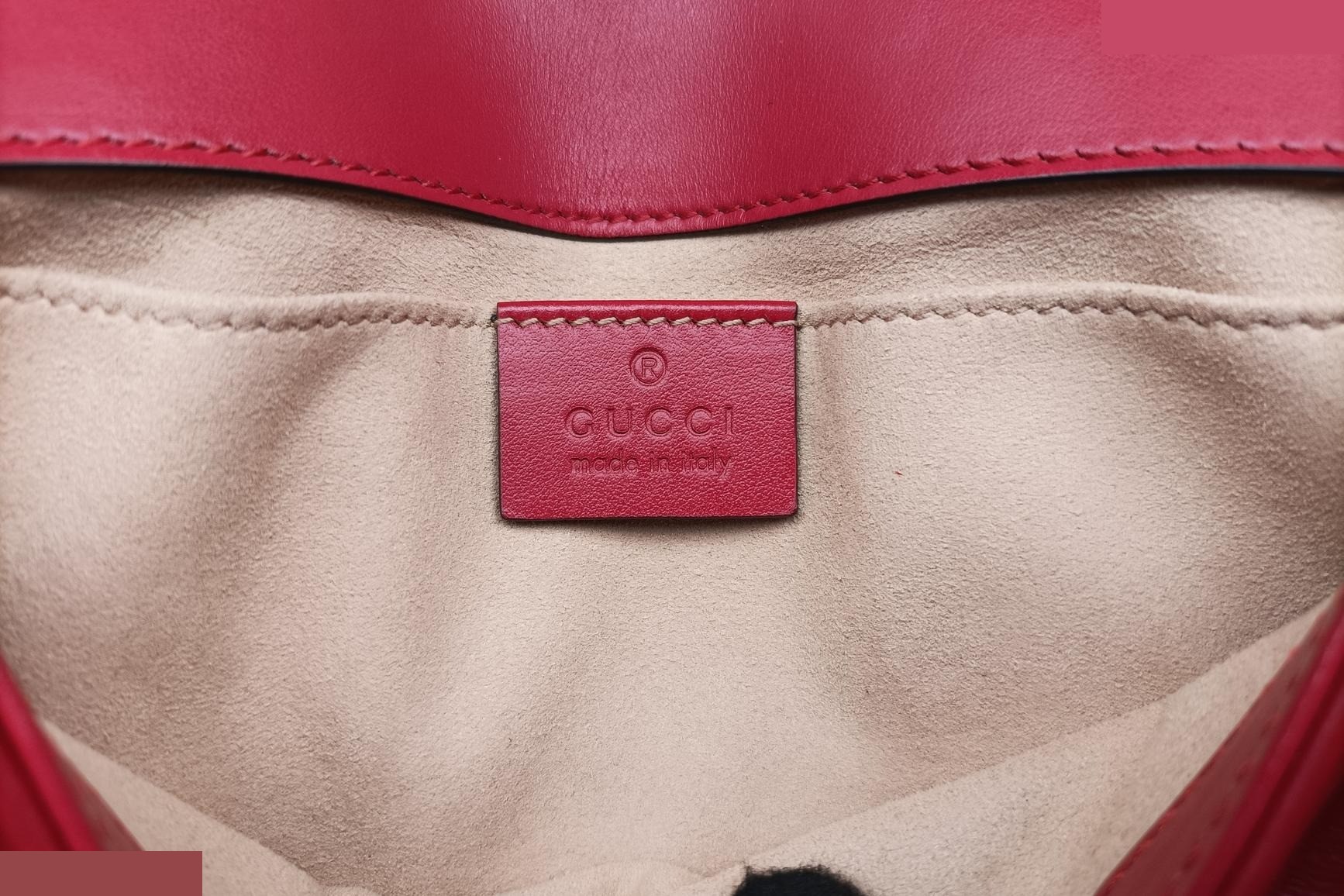 GG Marmont Leather Red — view 7