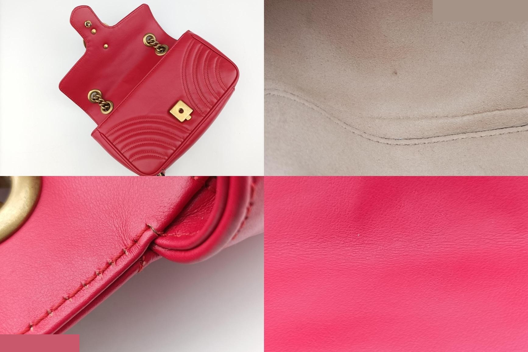 GG Marmont Leather Red — view 9