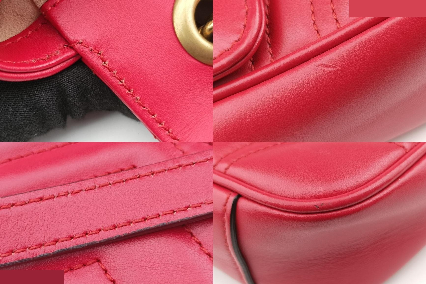 GG Marmont Leather Red — view 10