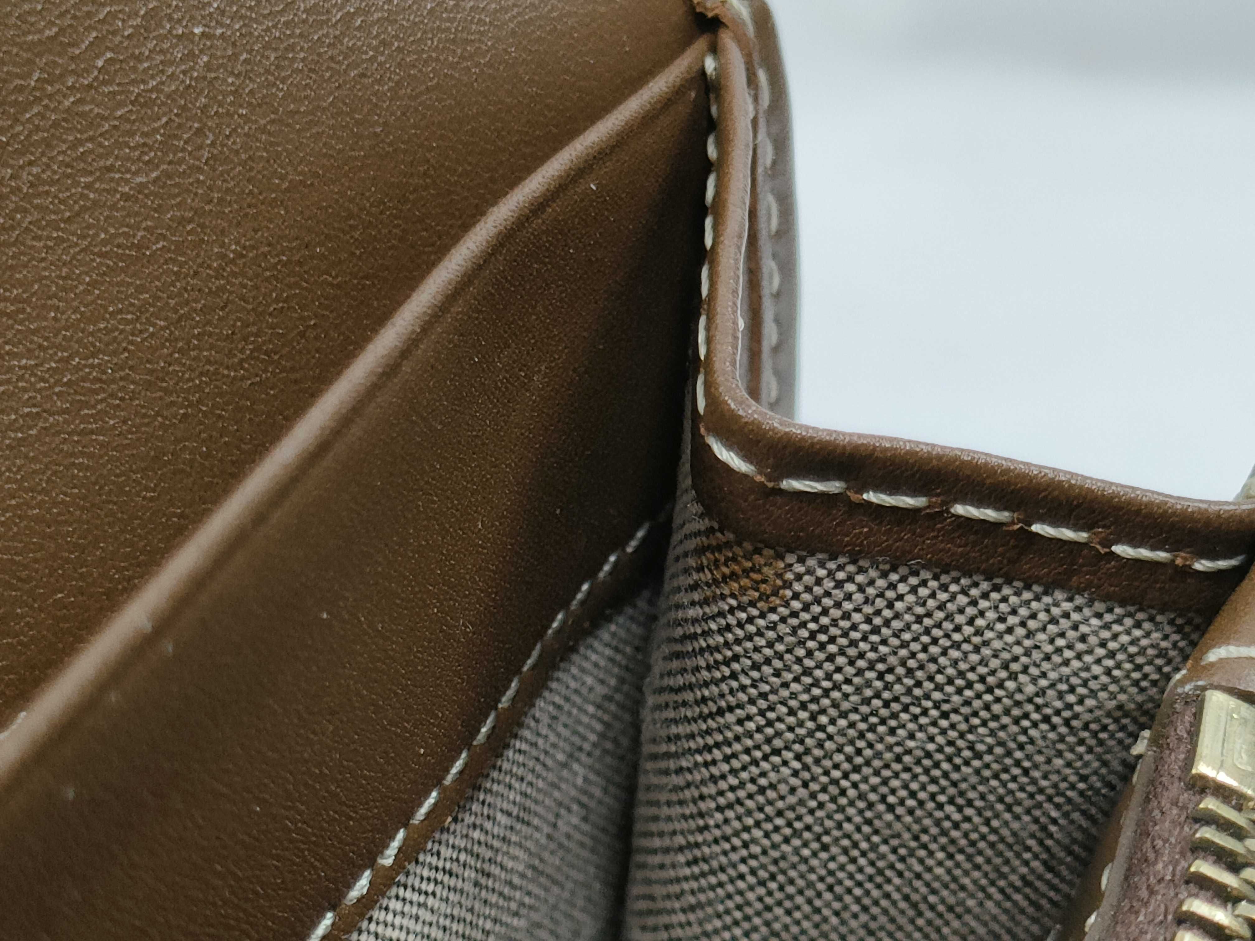 Zucchino Canvas Leather Long Wallet 8M0000 — view 12