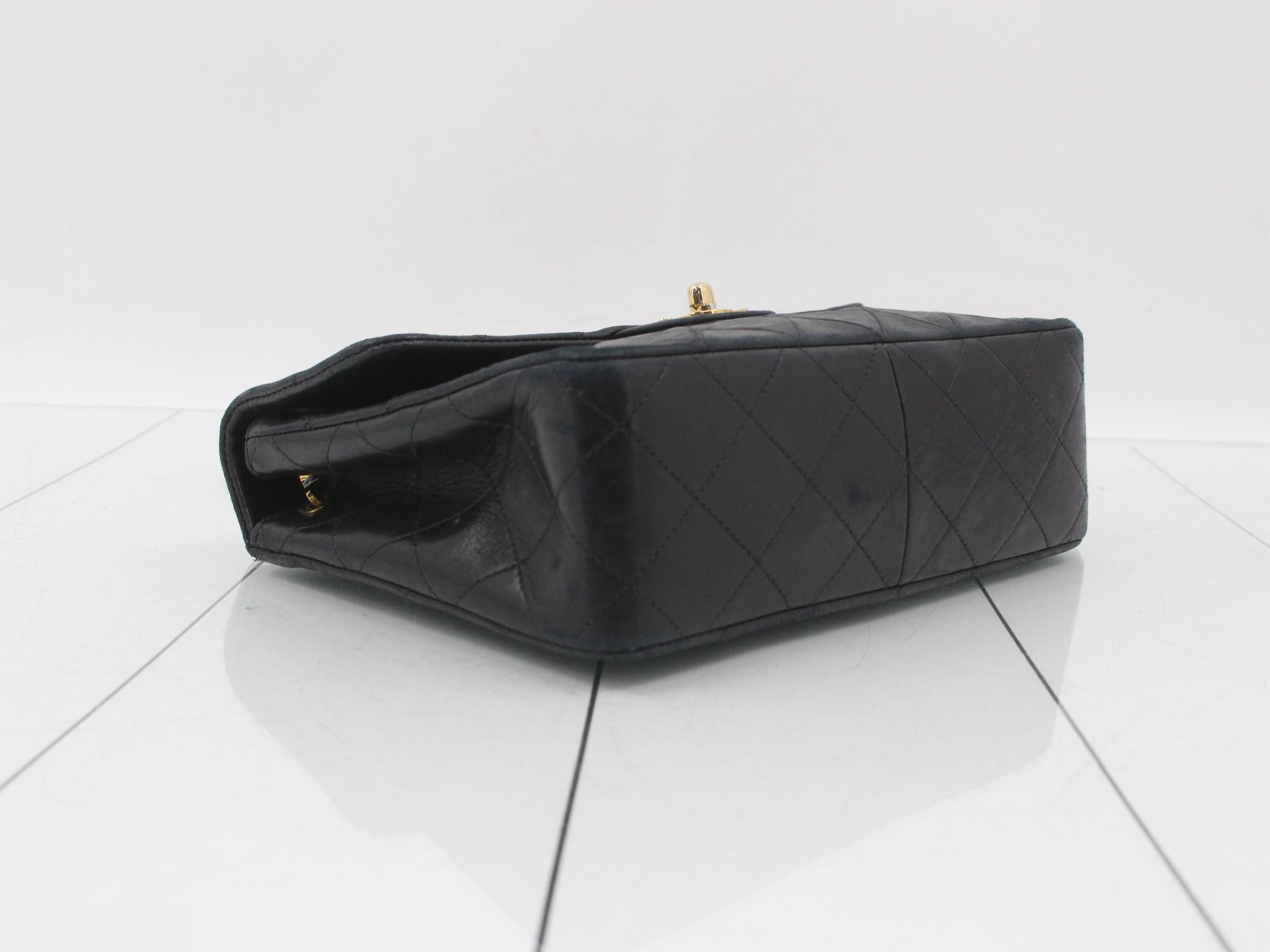 Matelassé Leather Chain Shoulder Bag — view 5