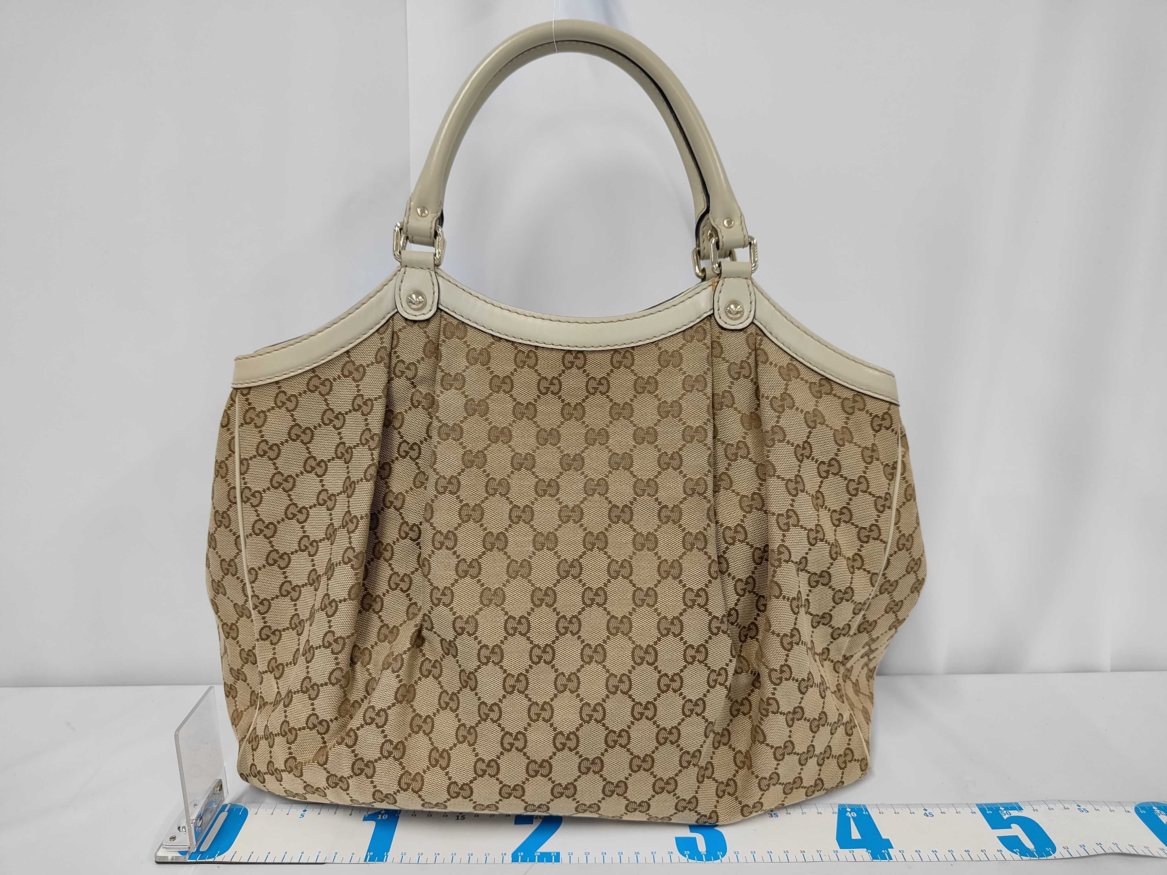 Sukey GG Canvas Tote Bag Handbag — view 2