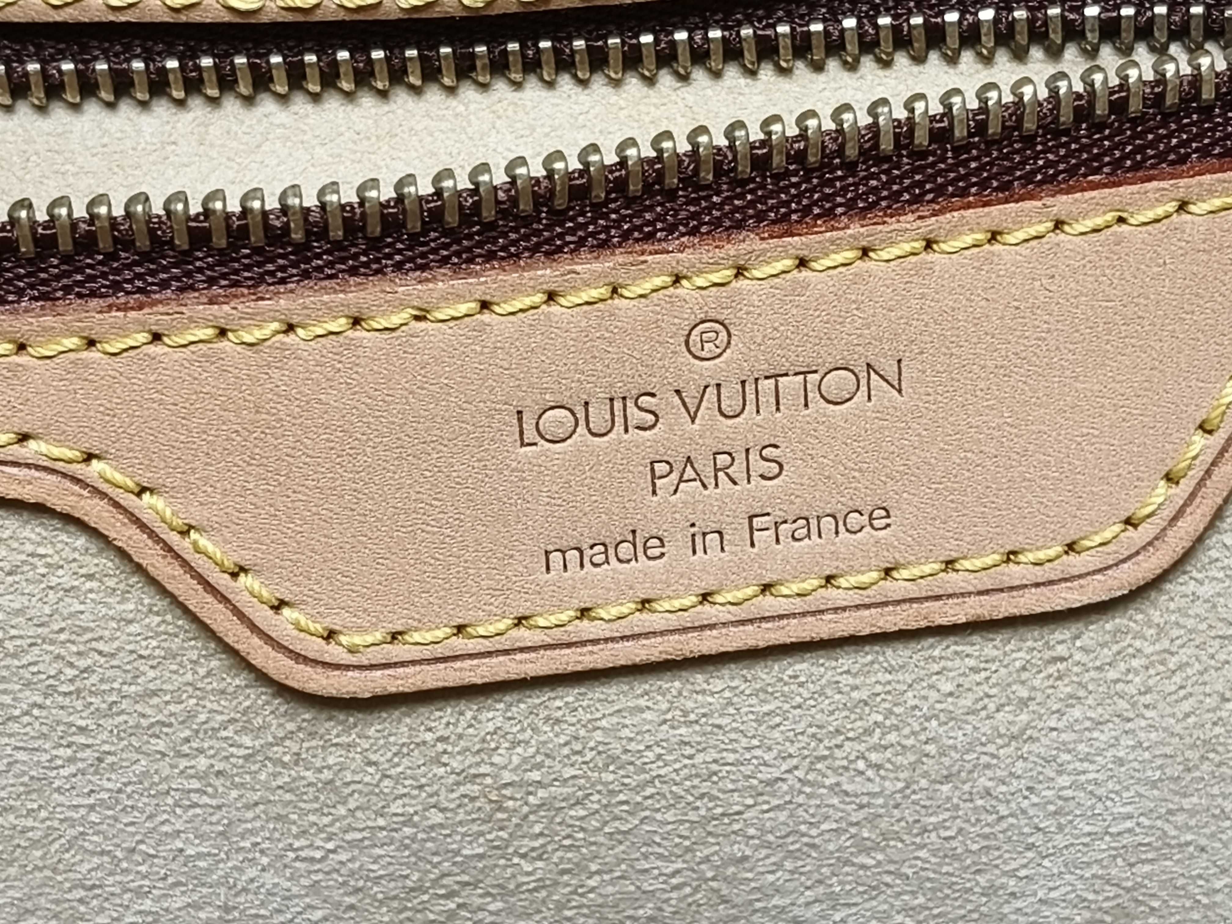 Monogram Vuitton Monogram Cite GM M51181 FL0052 Brown Handbag — view 12