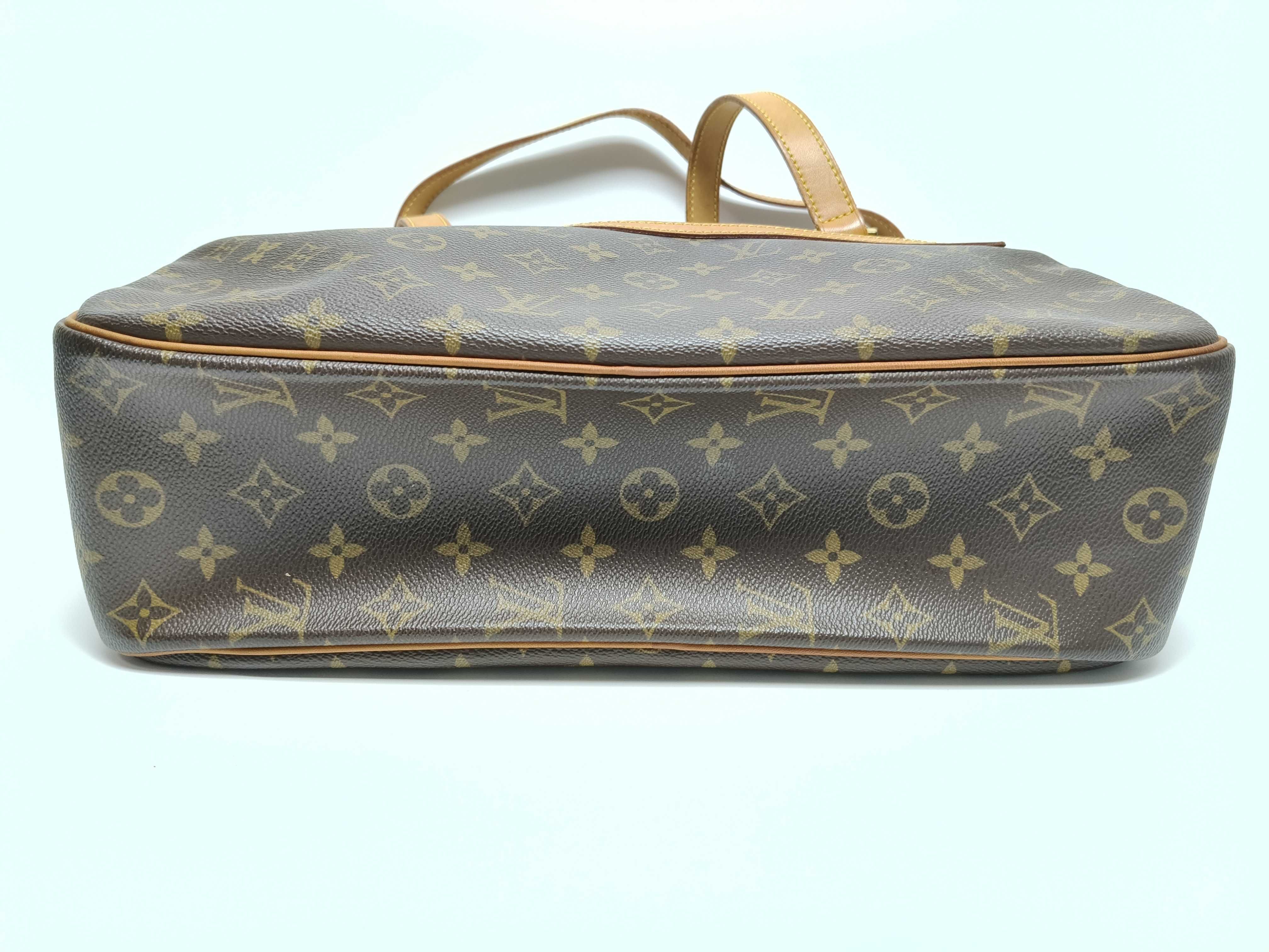 Monogram Vuitton Monogram Cite GM M51181 FL0052 Brown Handbag — view 8