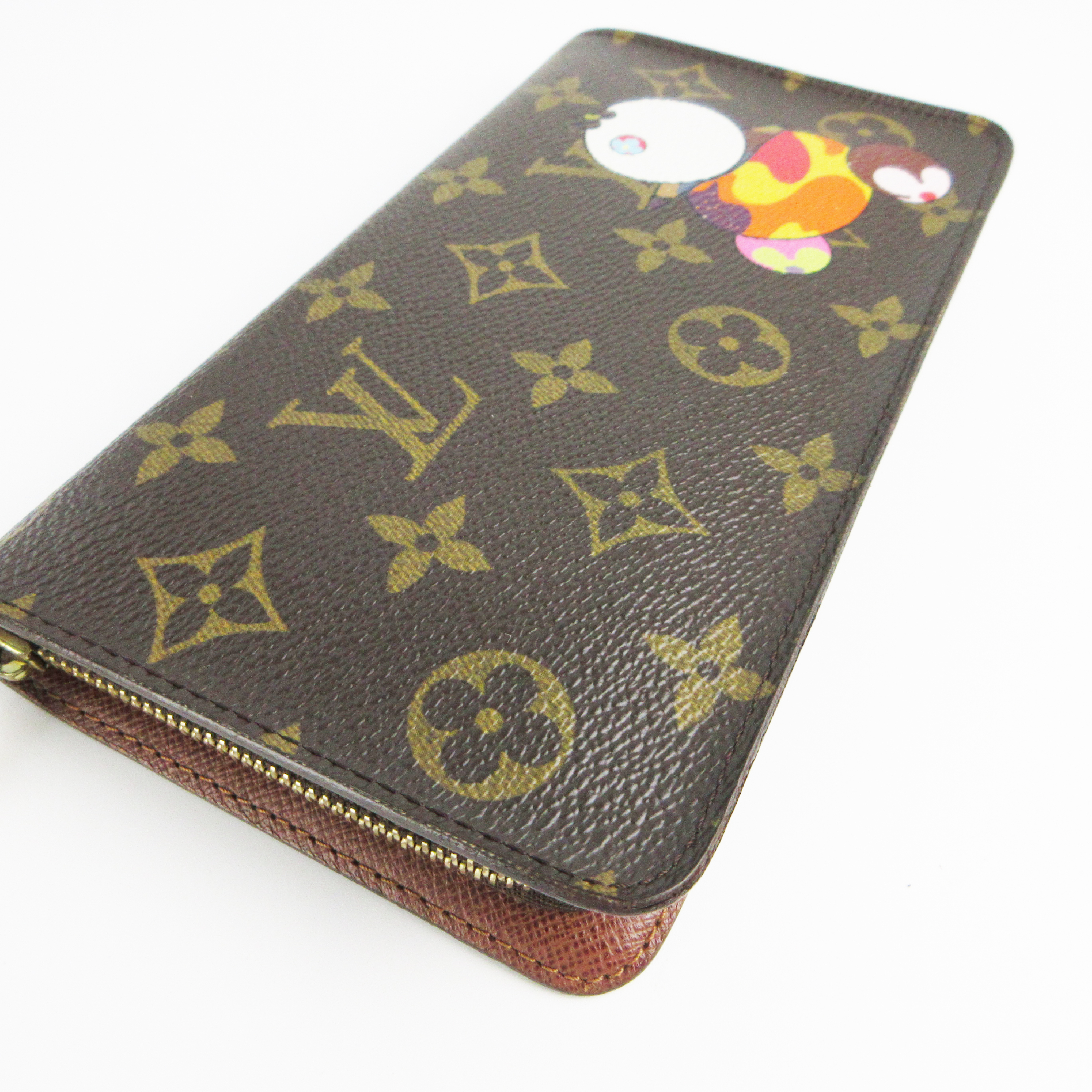 M61729 Portemonnaie Zip Round Zipper Monogram Panda Takashi Murakami Long Wallet CA0074 — view 13