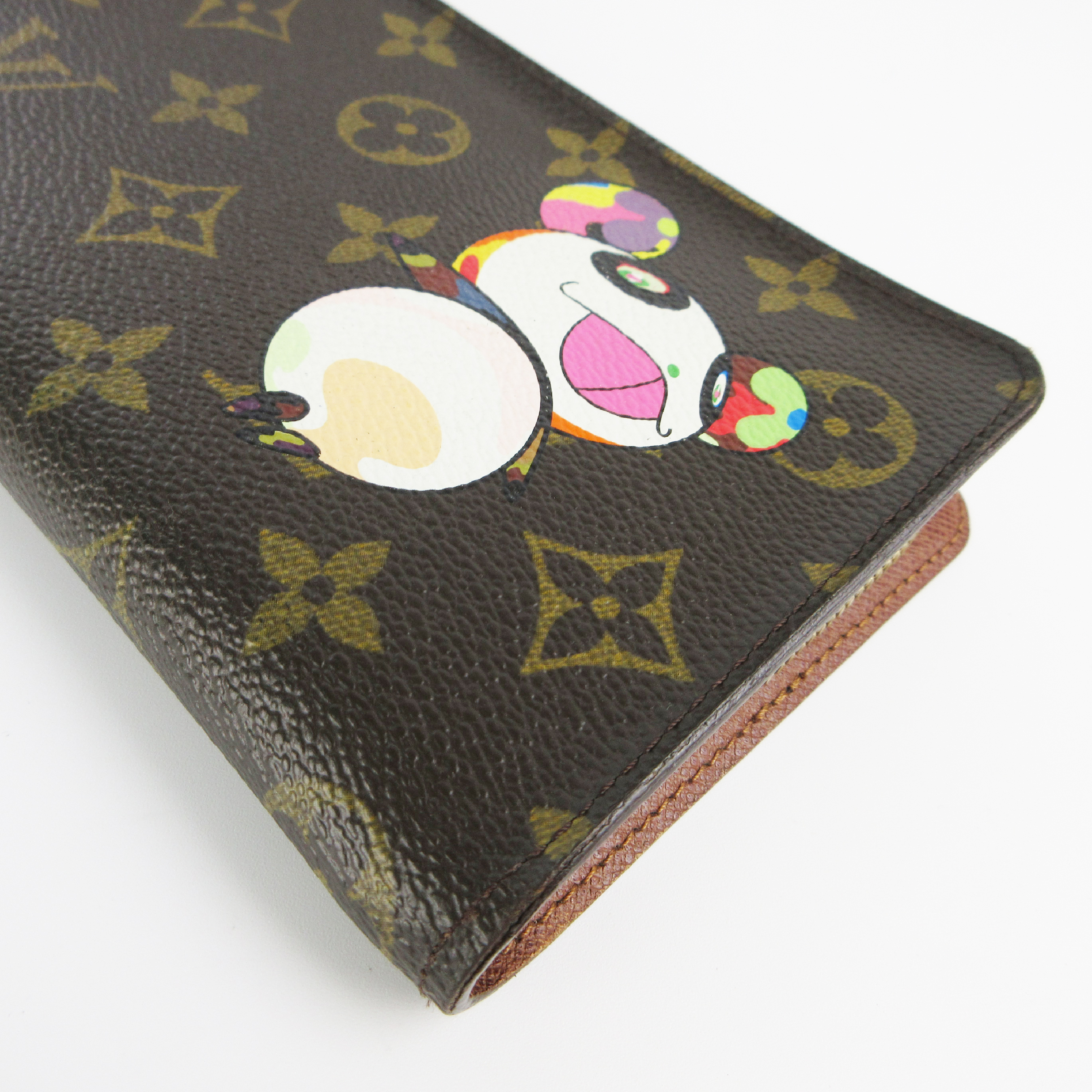 M61729 Portemonnaie Zip Round Zipper Monogram Panda Takashi Murakami Long Wallet CA0074 — view 8