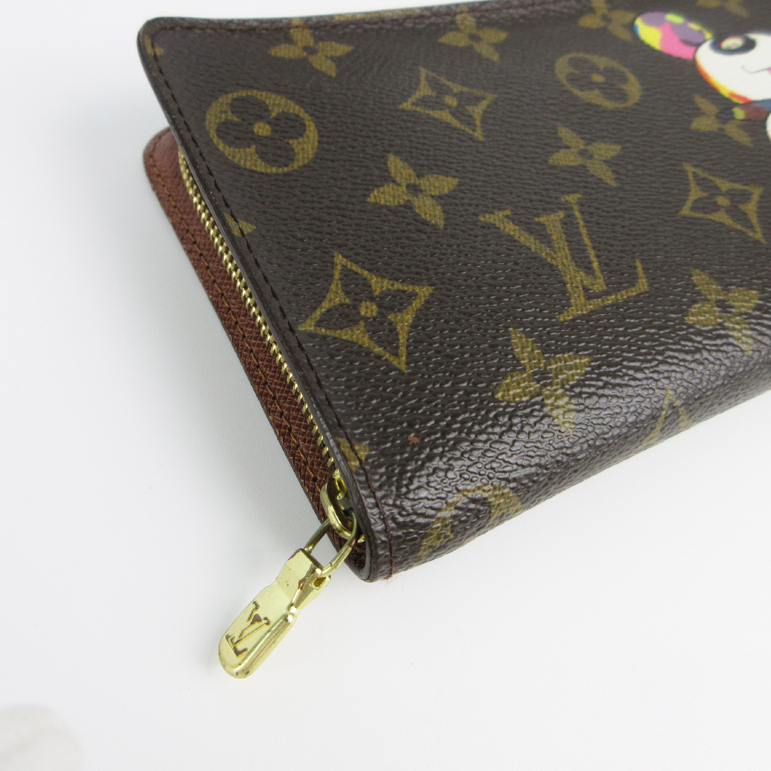 M61729 Portemonnaie Zip Round Zipper Monogram Panda Takashi Murakami Long Wallet CA0074 — view 9