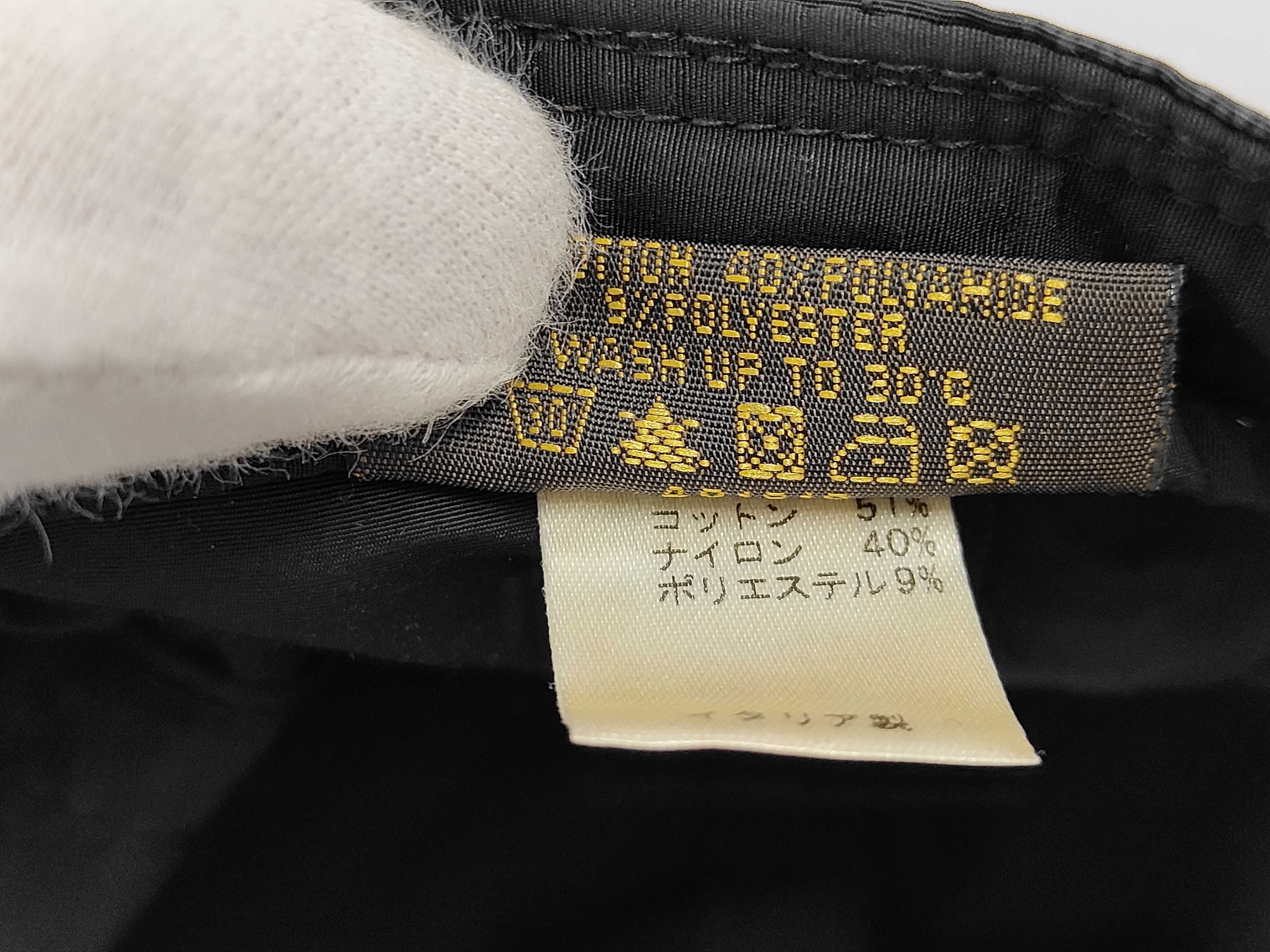 Damier Graphite Nylon Cap, Black, Other Accessories — view 5