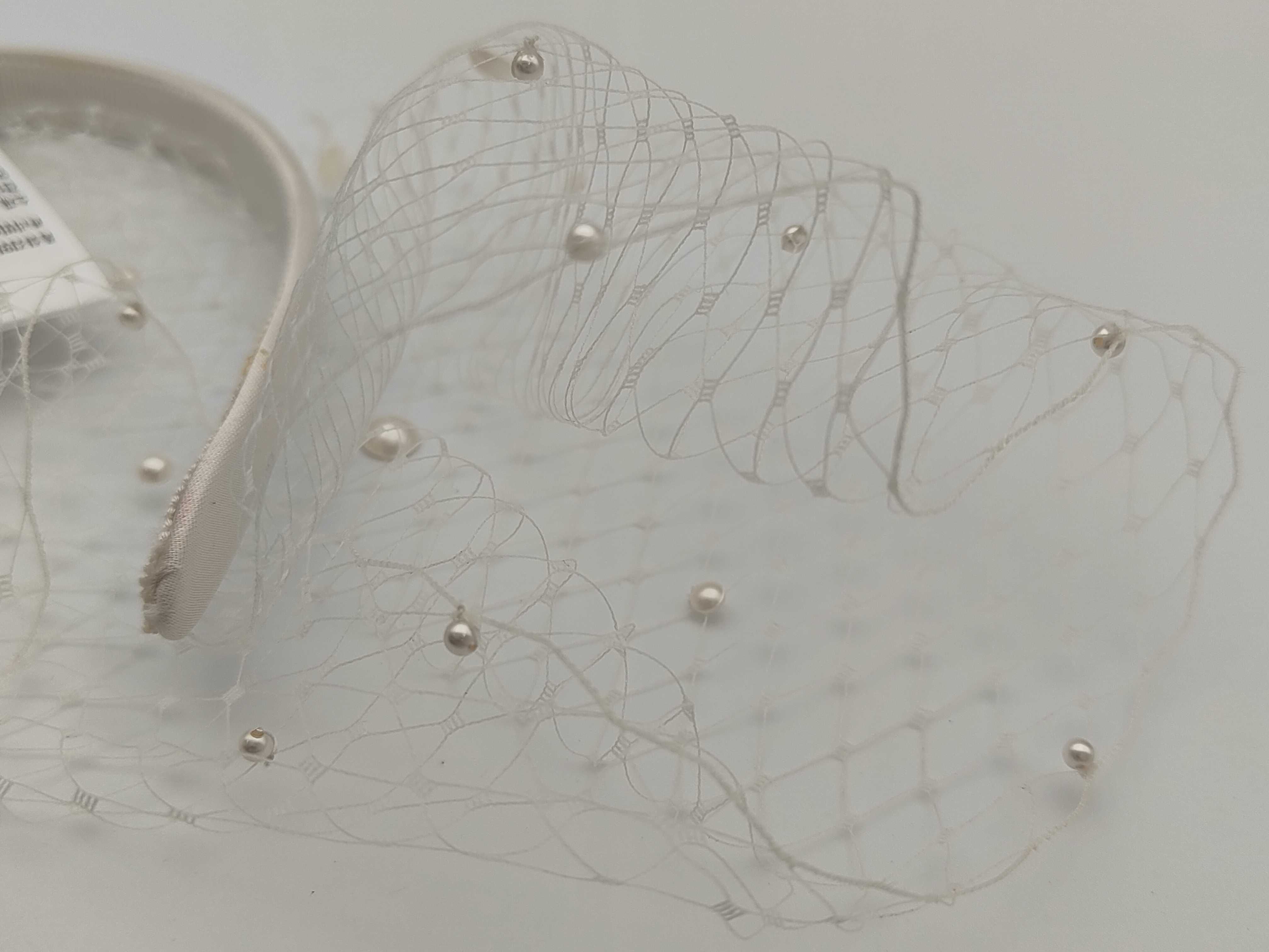 Christian Pearl Veil Headband Hair Accessory — view 5