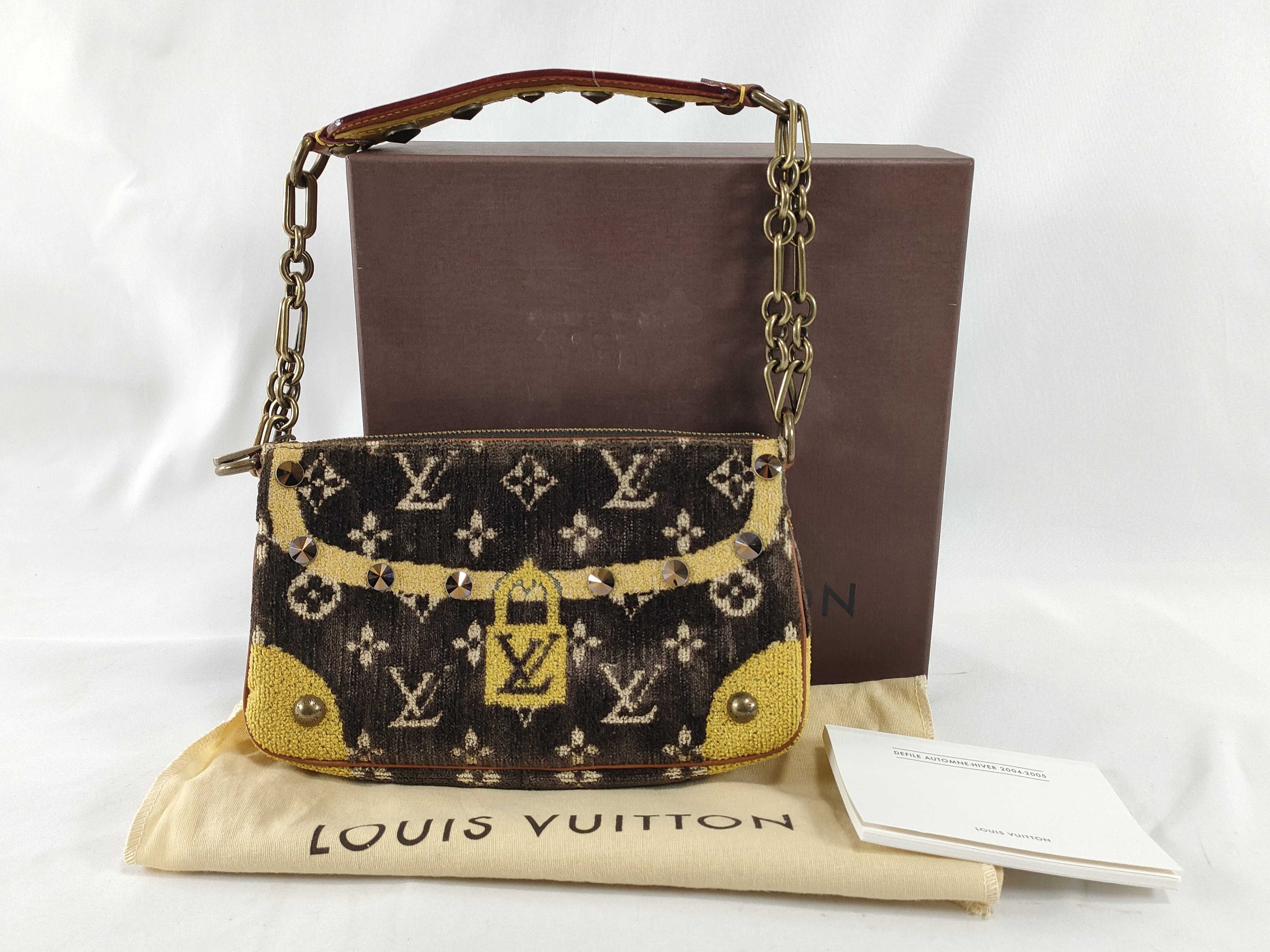 Monogram Louis Vuitton Monogram Trompe l'oeil Pochette Accessoires SL1004 Shoulder Bag
