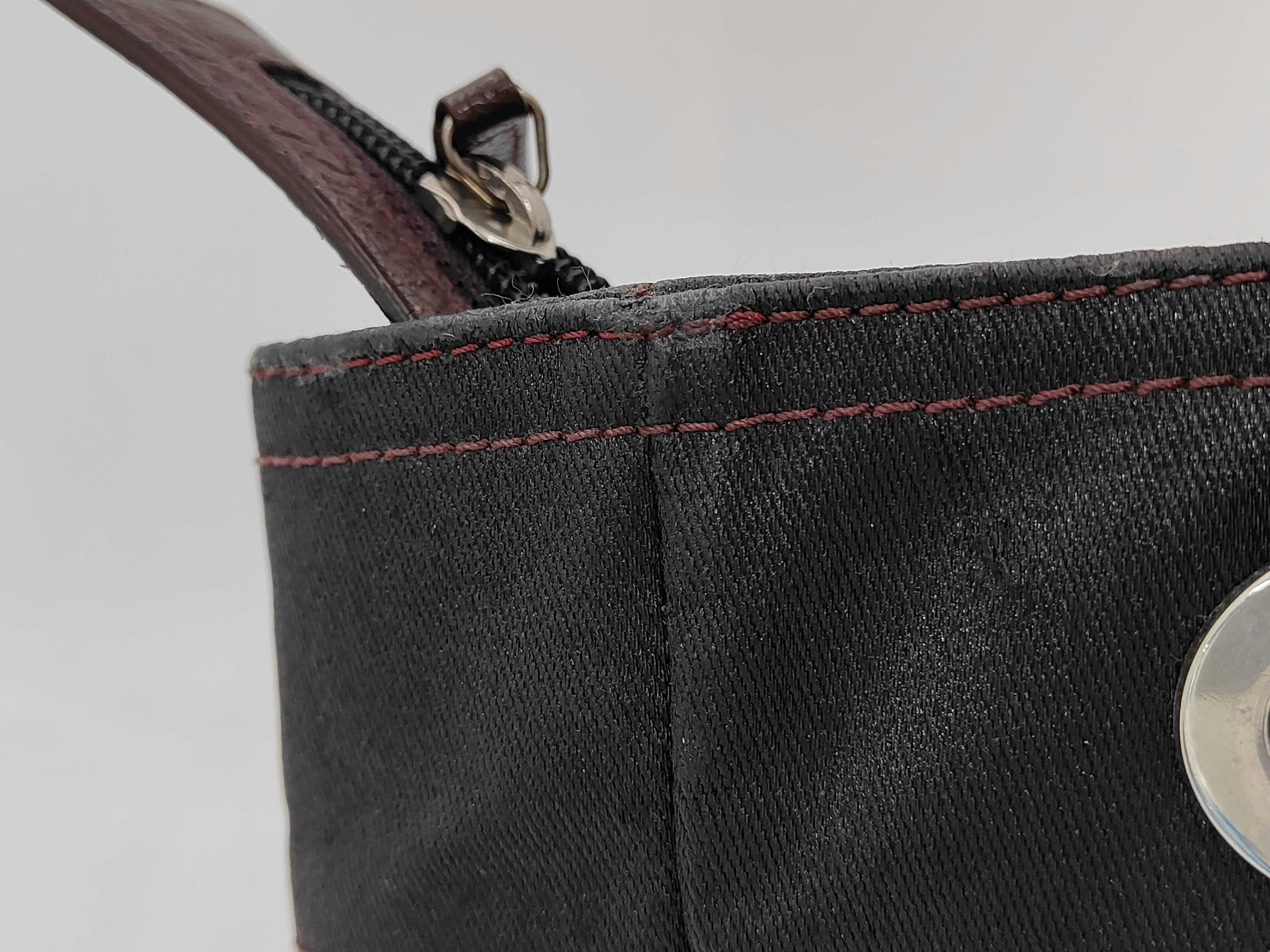 Paris Biarritz Coated Canvas Tote Bag, Brown, Silver Hardware, 11664338 (Handbag) — view 4