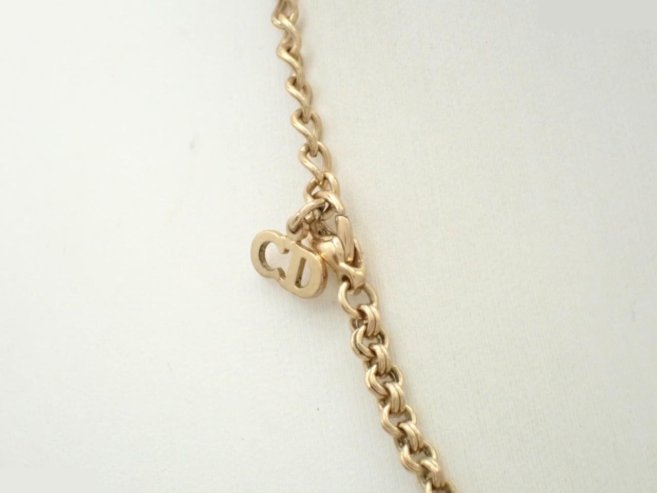 Gold necklace, chain approximately 43cm — view 2