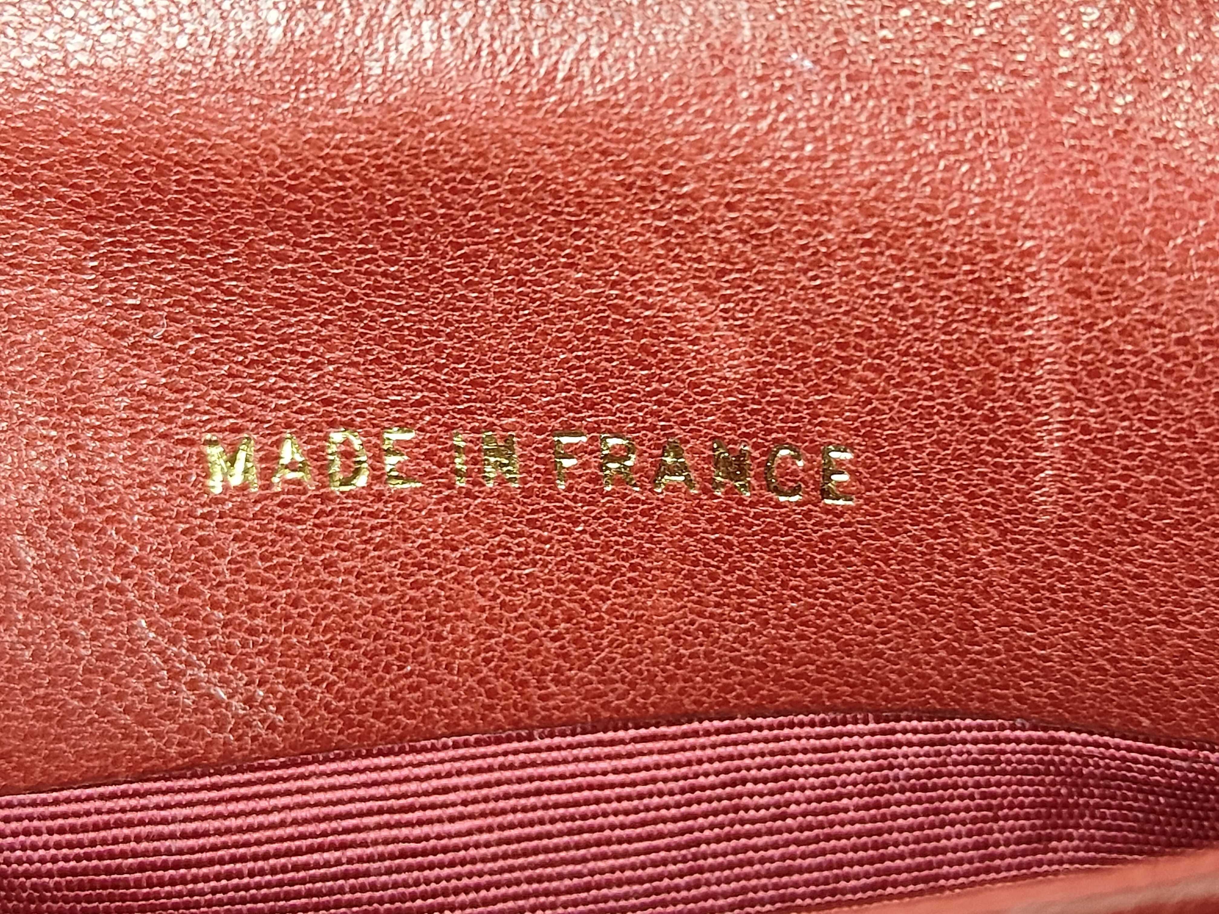 Bicolore Clasp Wallet (Red) — view 10