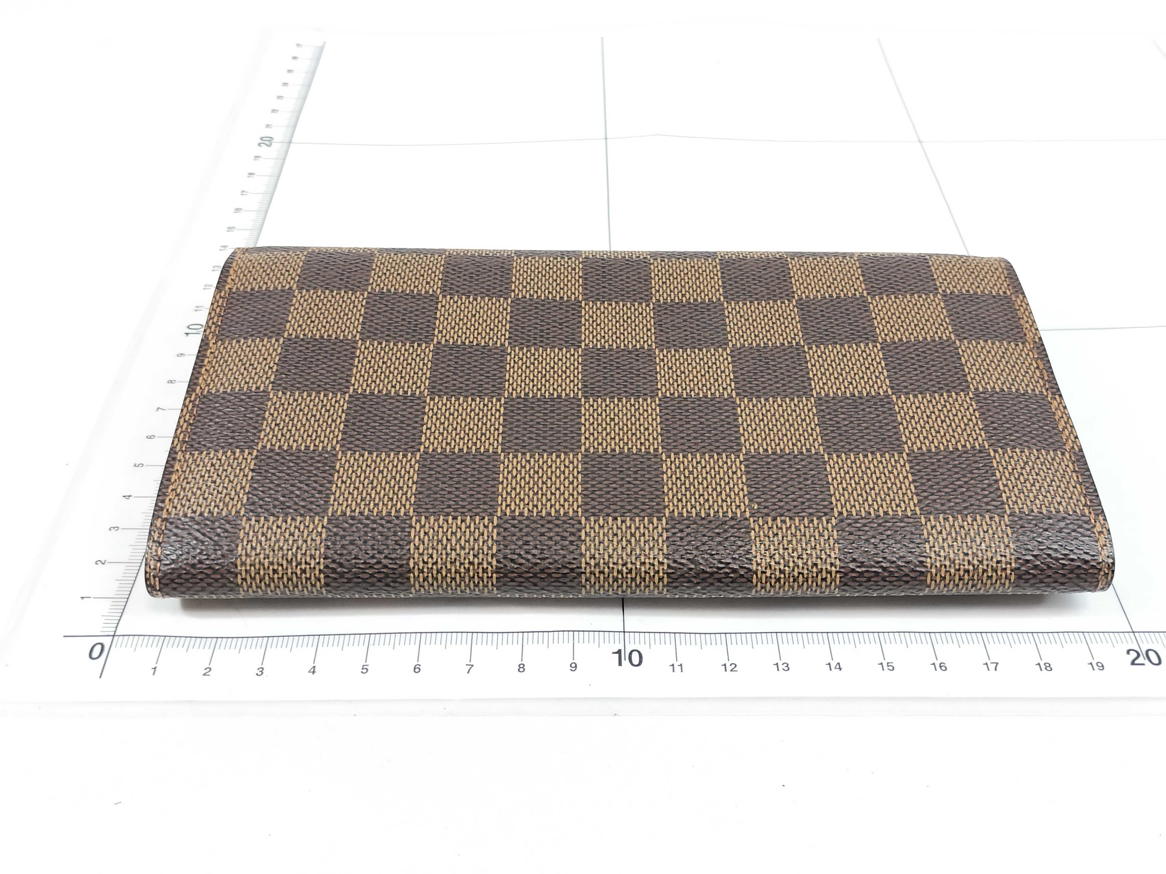 Damier Portemonnaie Credit Long Wallet N61725 — view 2